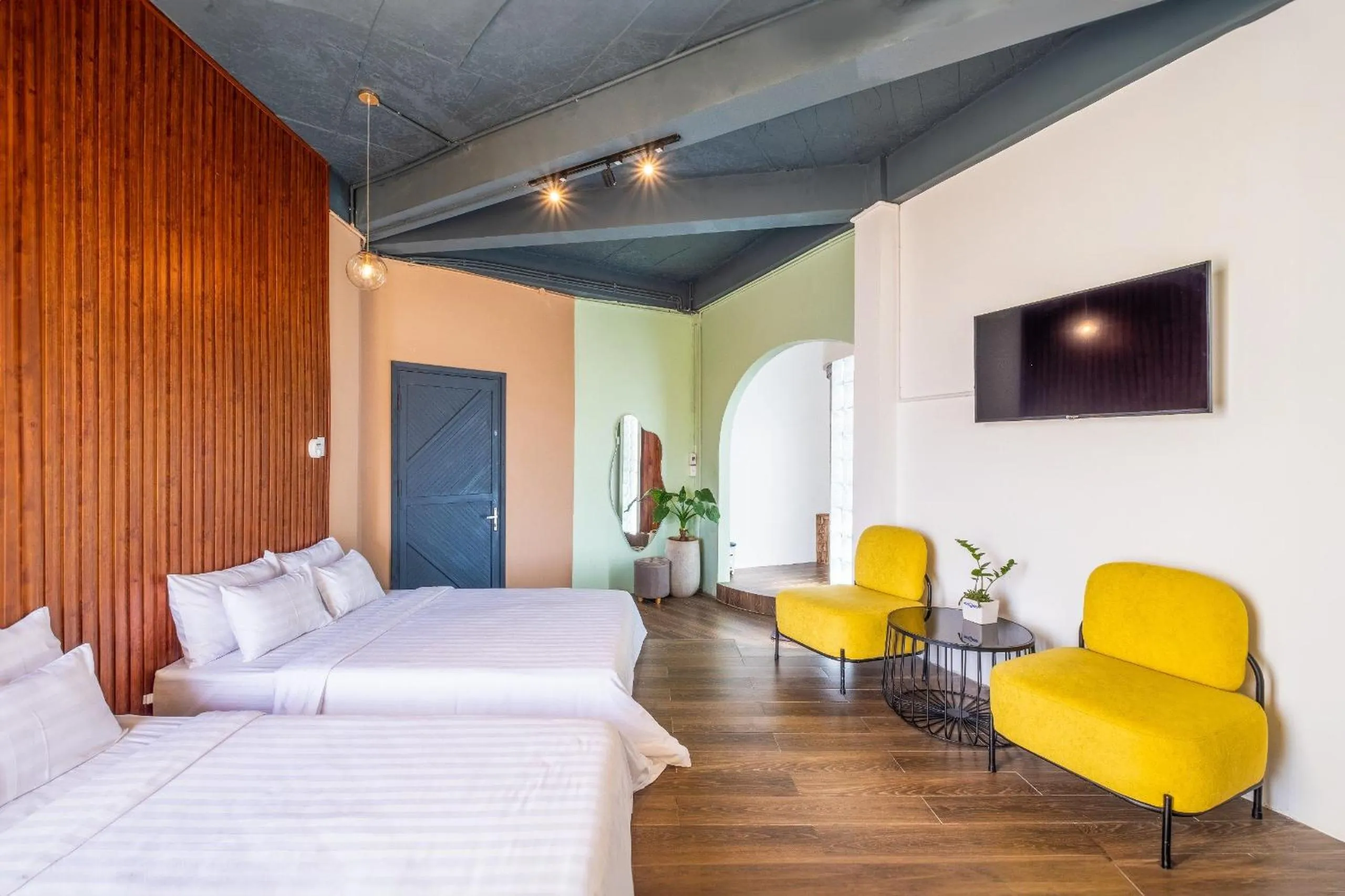 Bedroom, Bed in Orimi Cafe & Homies Dalat