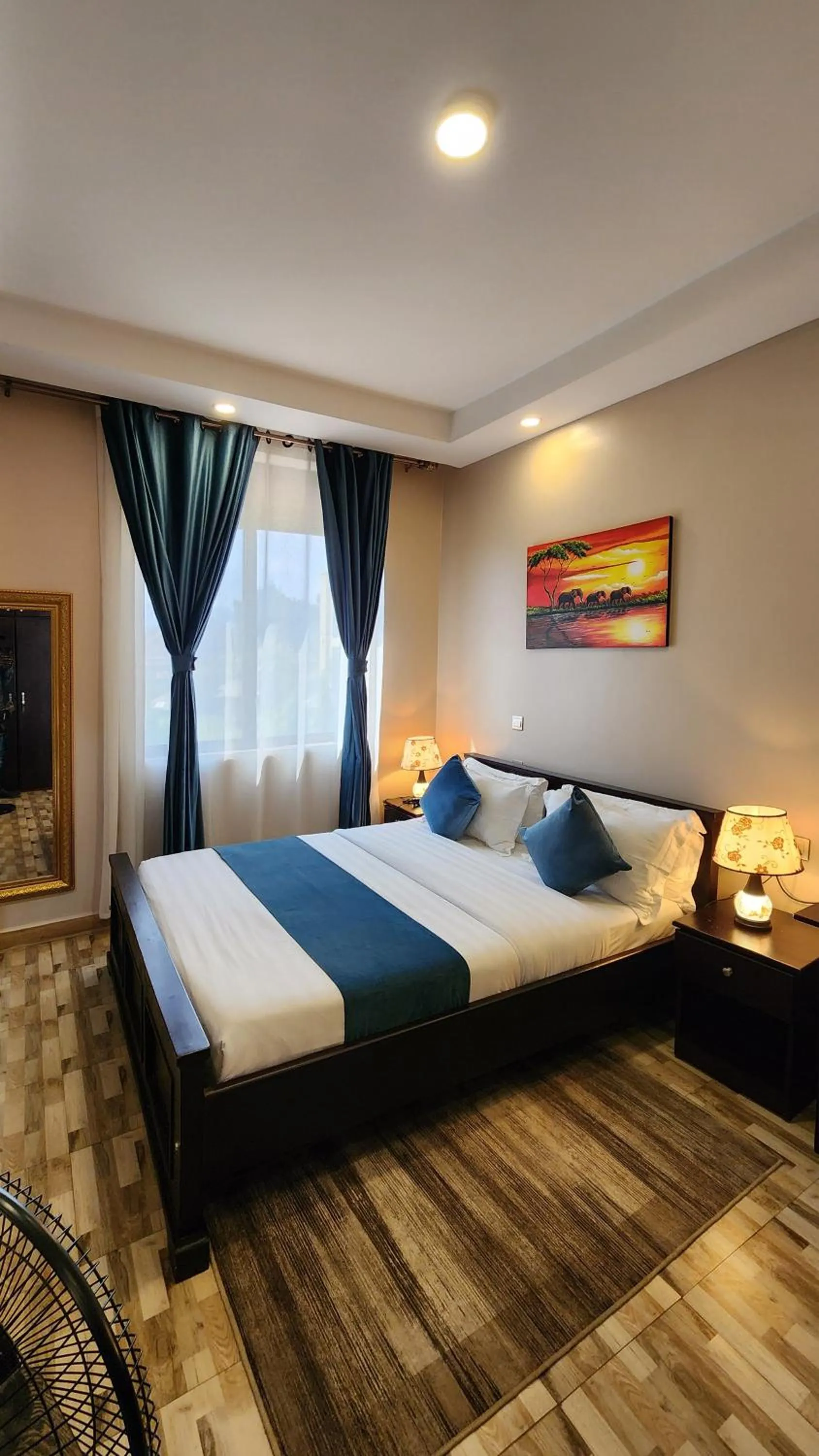 Bed in Golden Castle Hotel Hoima