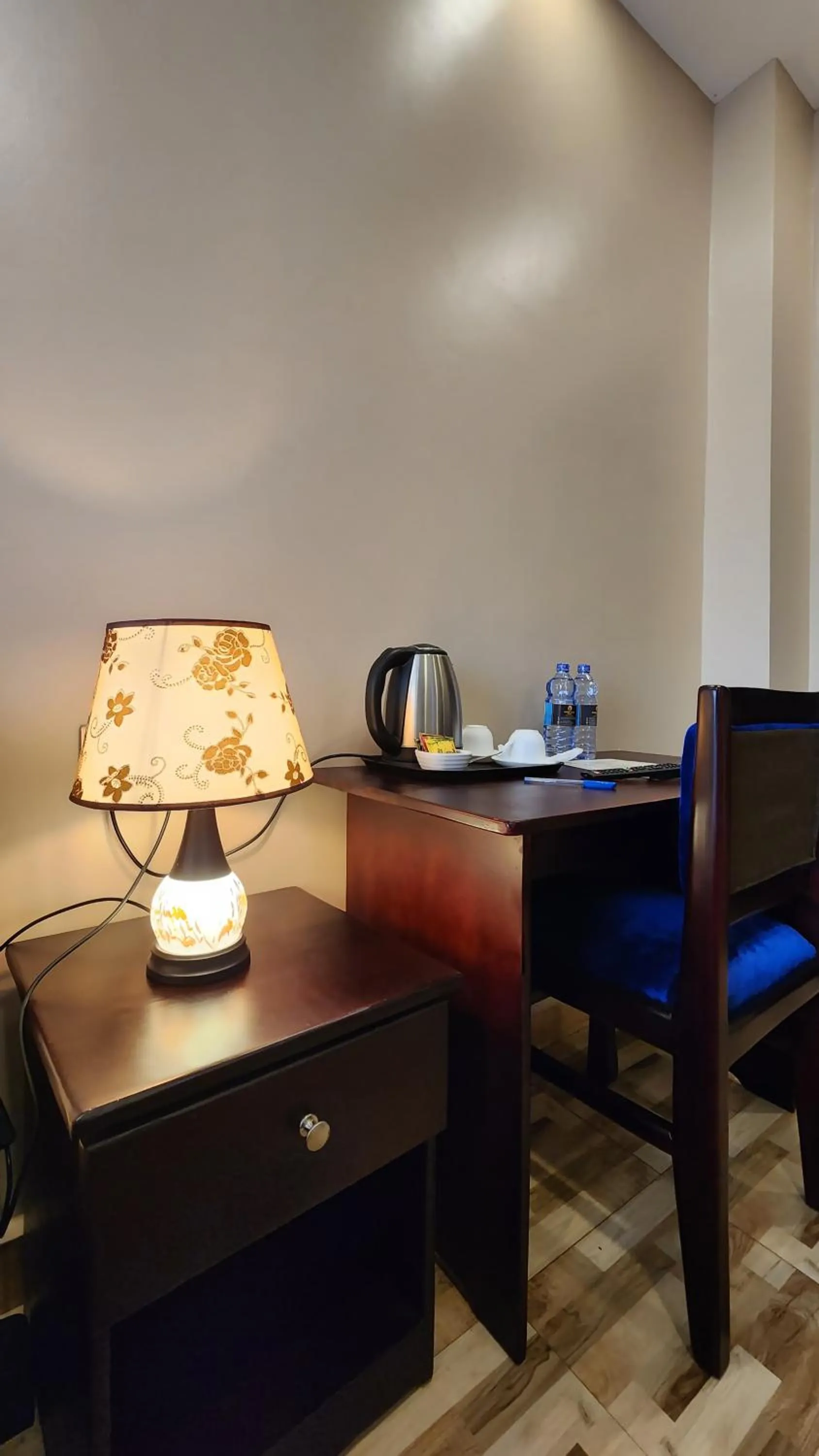 Seating area in Golden Castle Hotel Hoima