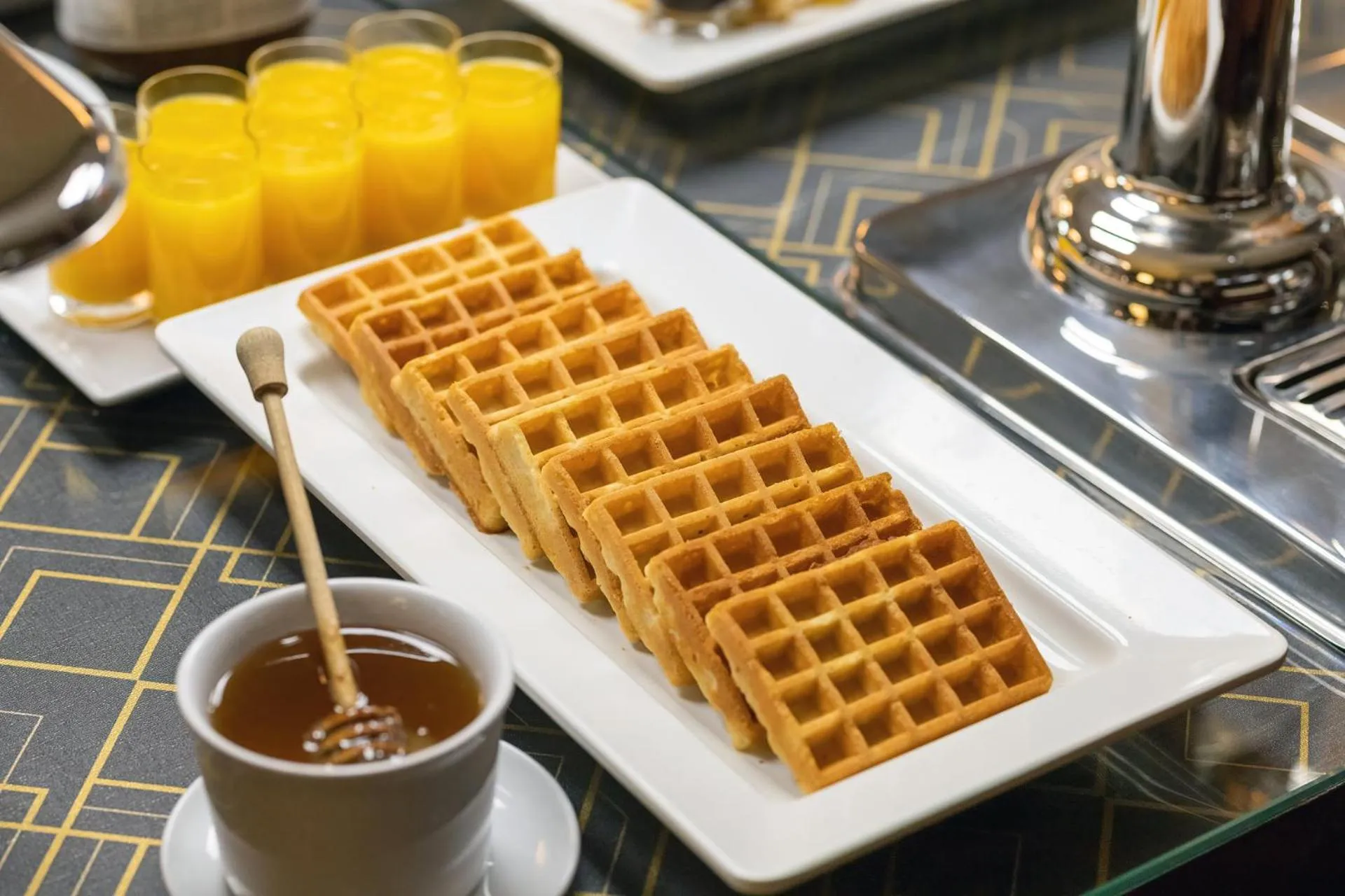 Food and drinks in Villa Angela