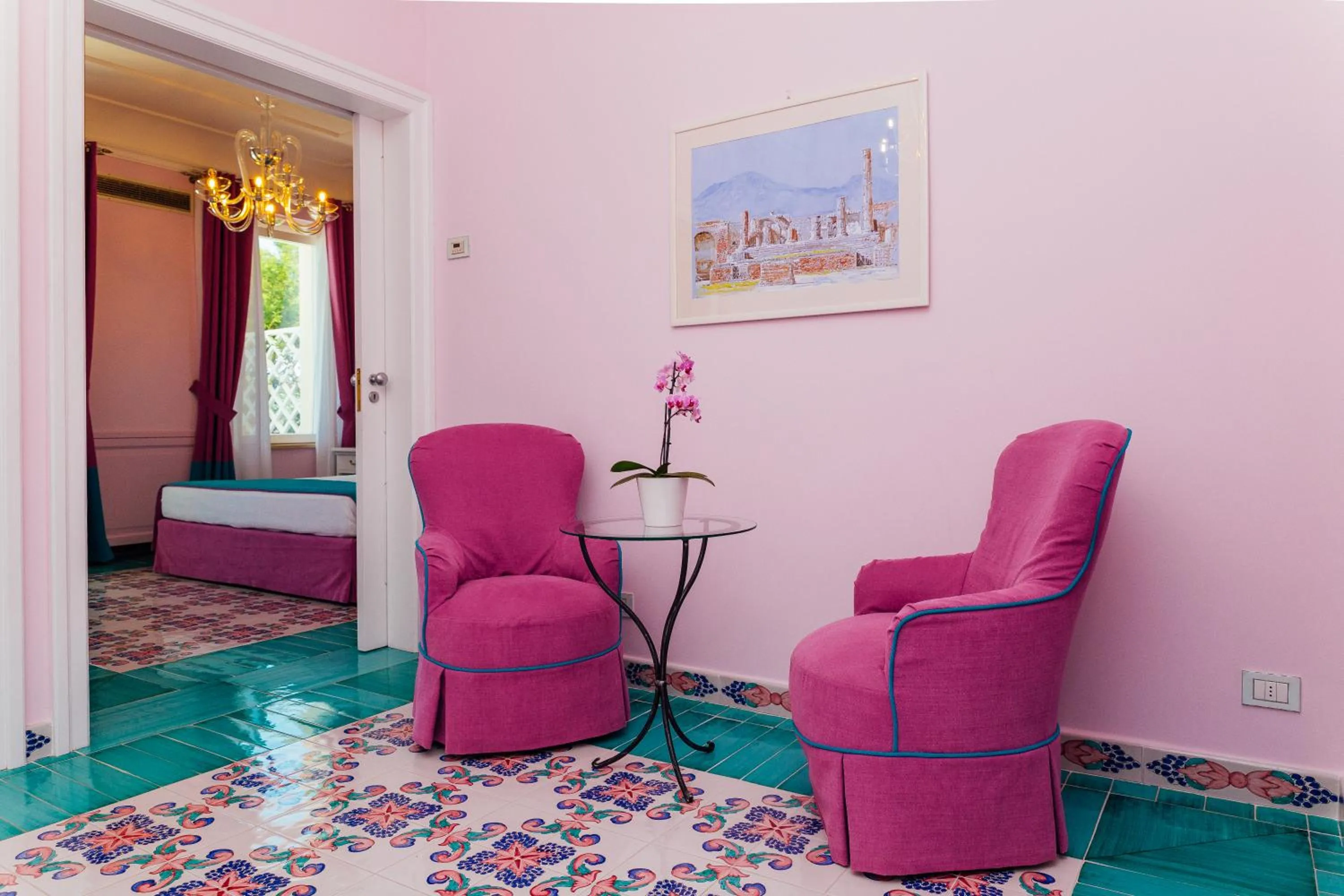 Seating area in Villa Eliana