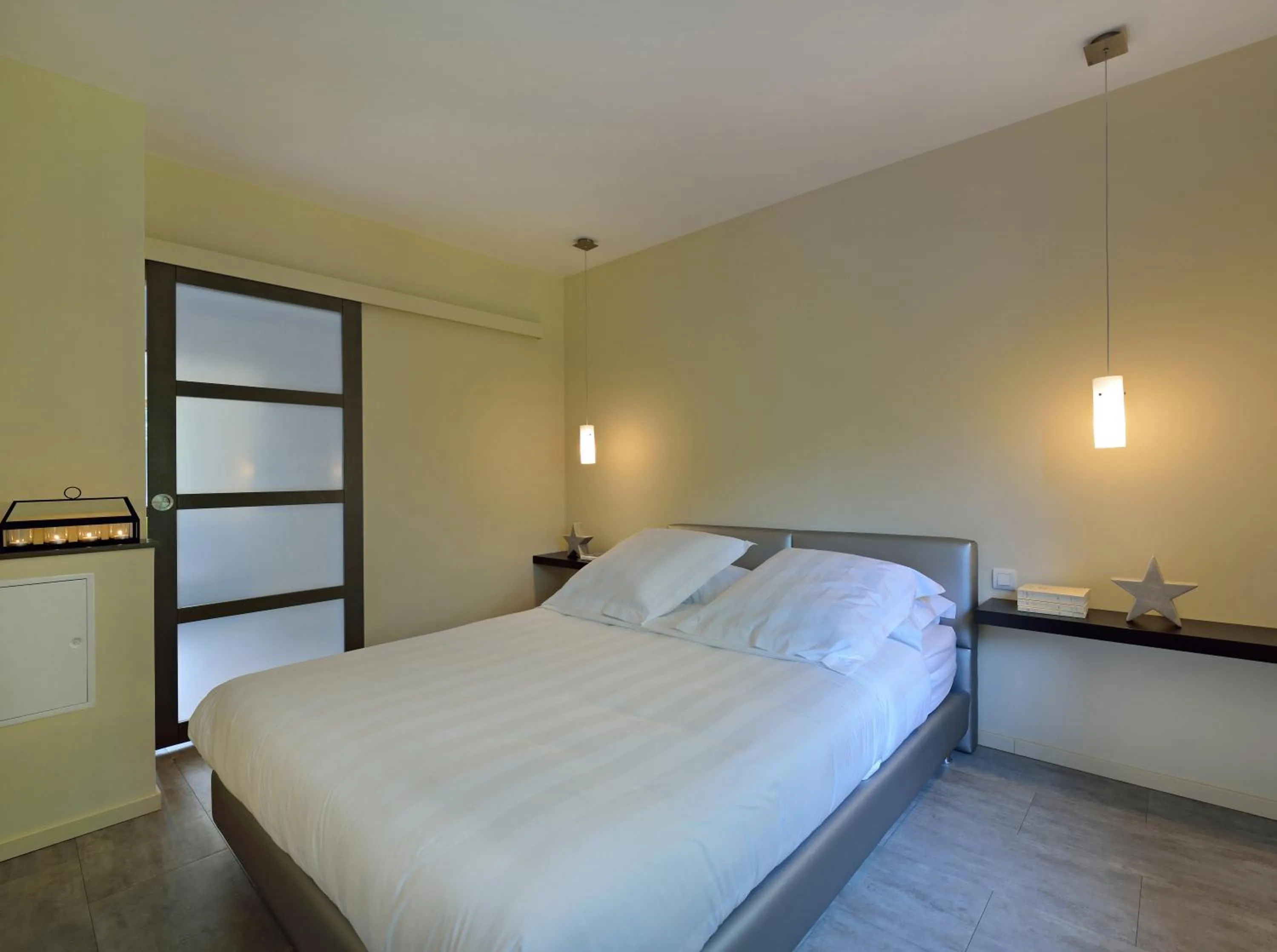 Bedroom, Bed in Cottage 1956 - Maison d'hôtes