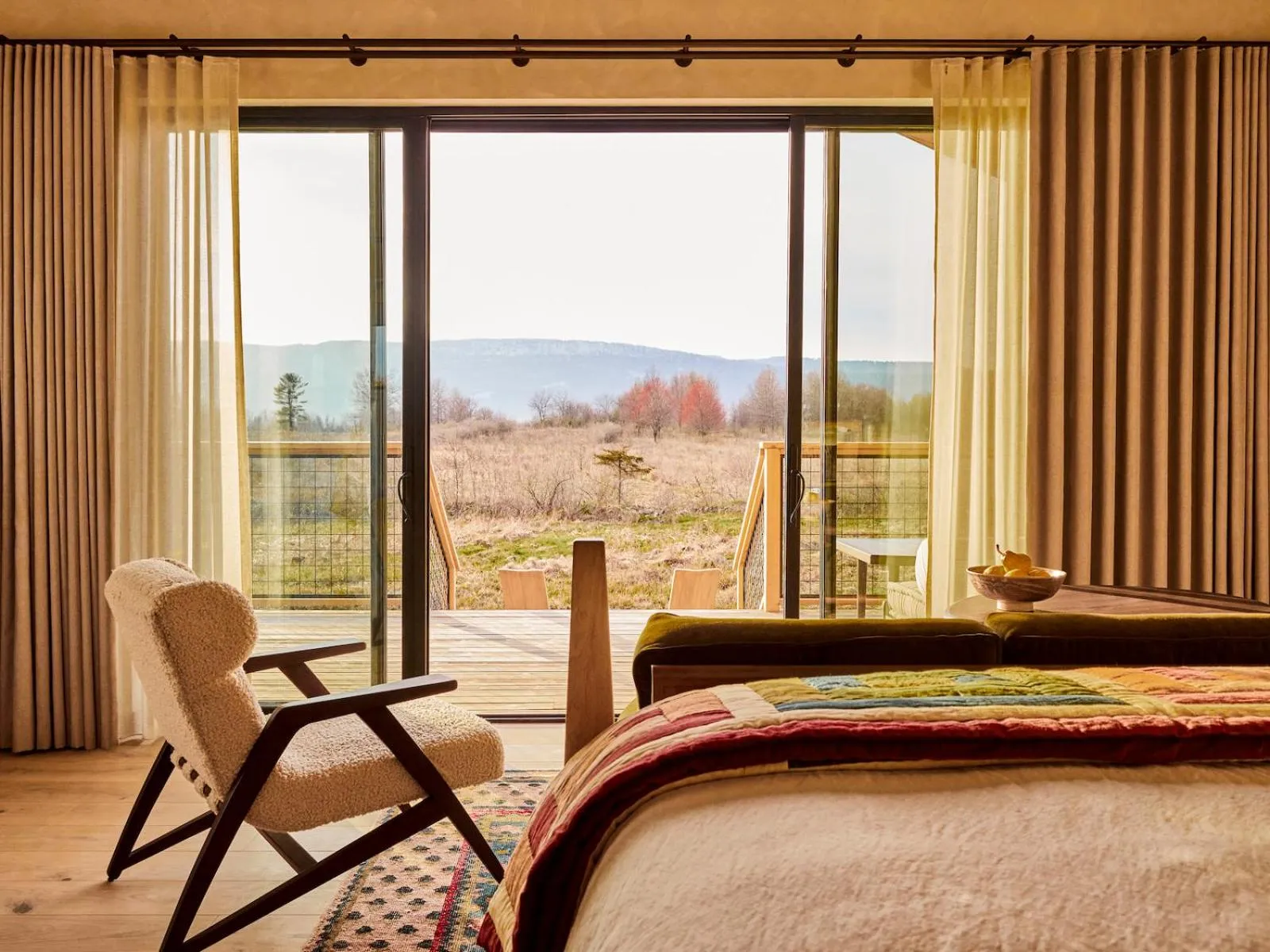 Bed in Wildflower Farms, Auberge Collection