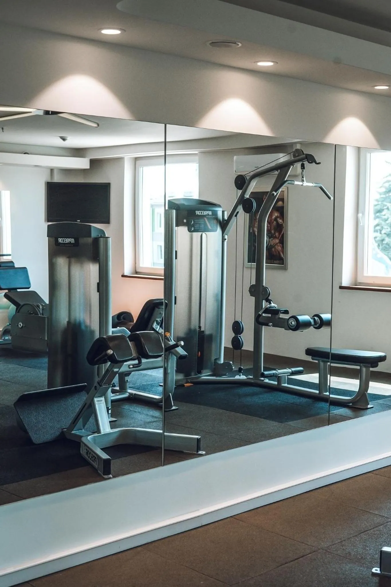 Fitness centre/facilities in Airport Hotel Okęcie