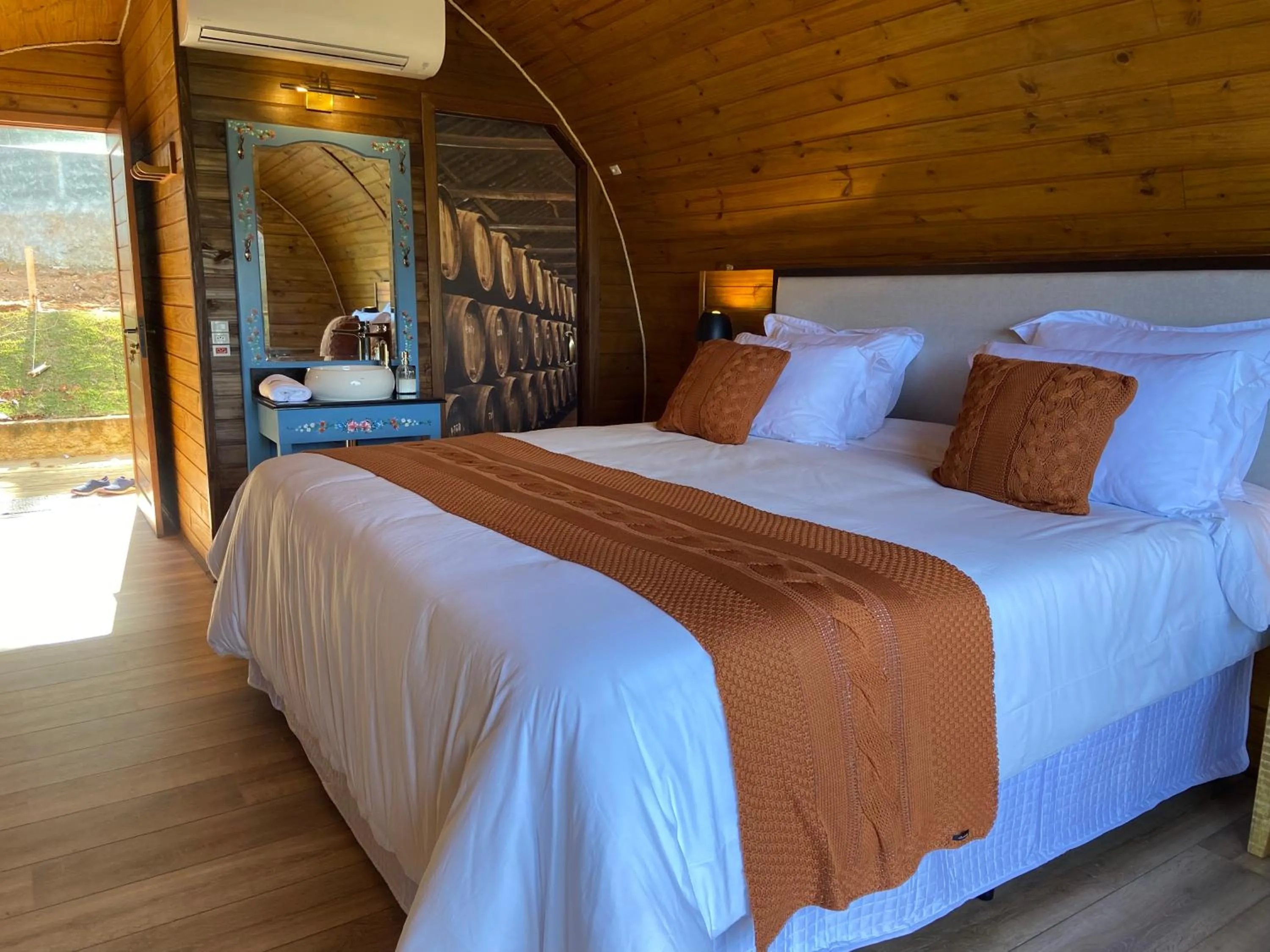 Bed in Pousada Villa Barril