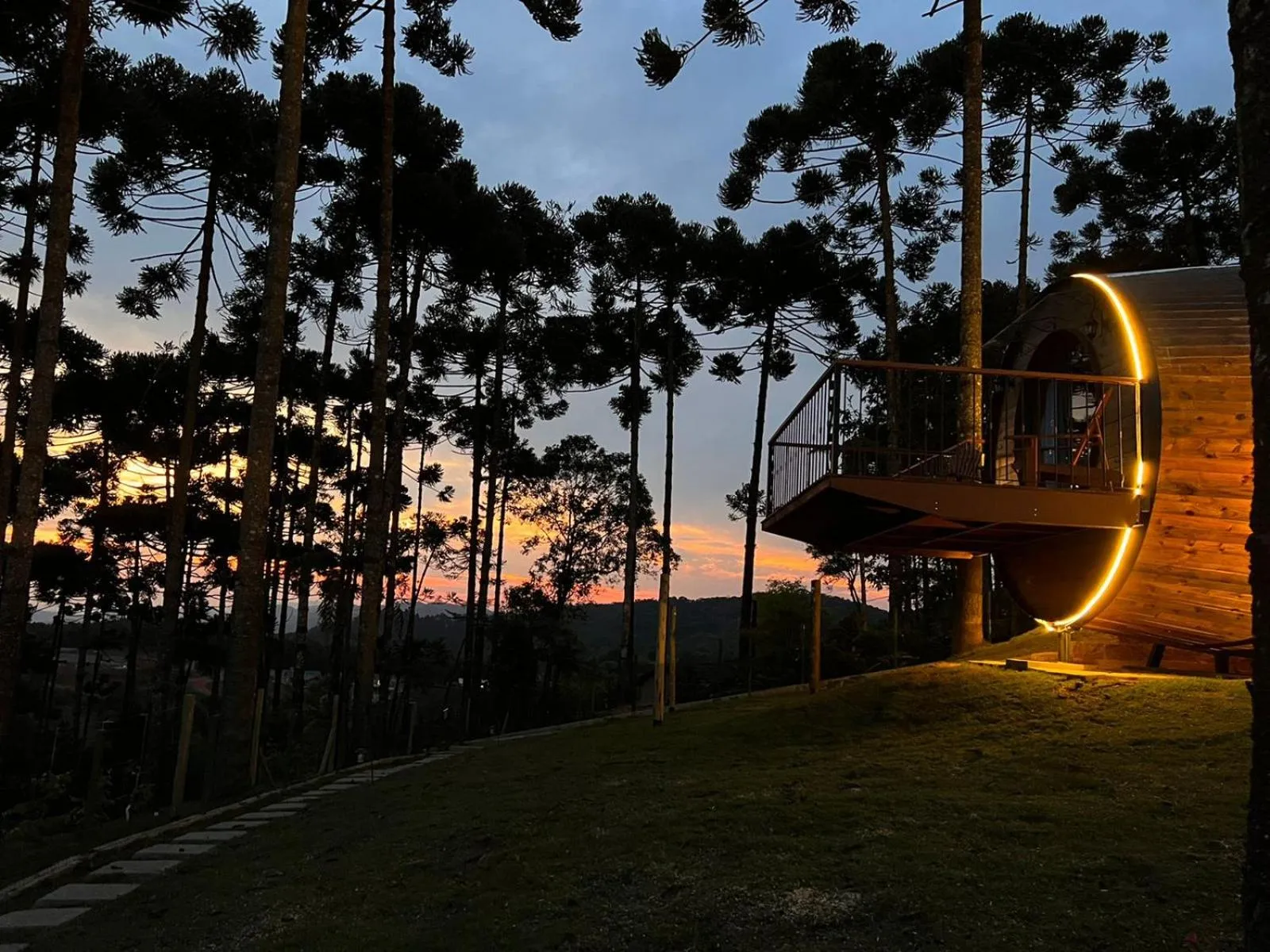 Night in Pousada Villa Barril