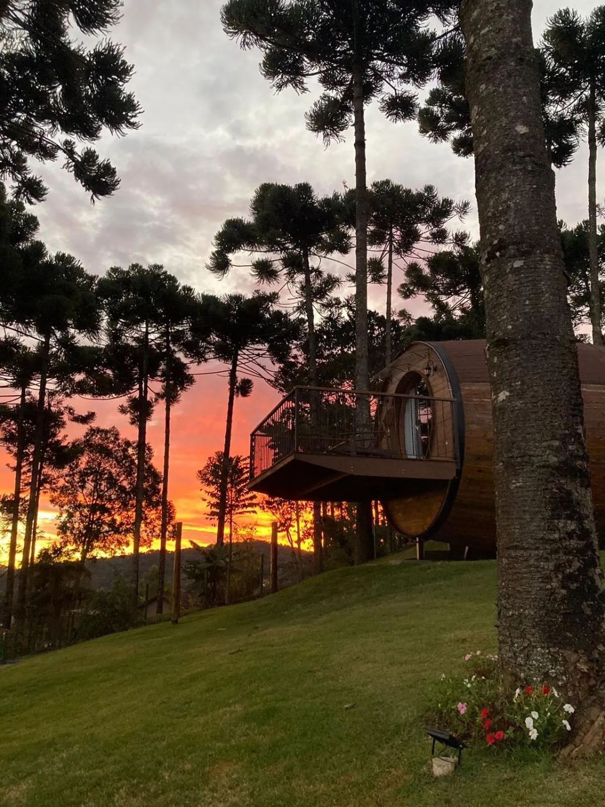 Garden in Pousada Villa Barril