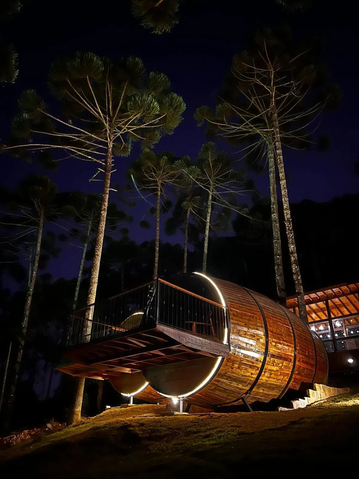 Night in Pousada Villa Barril