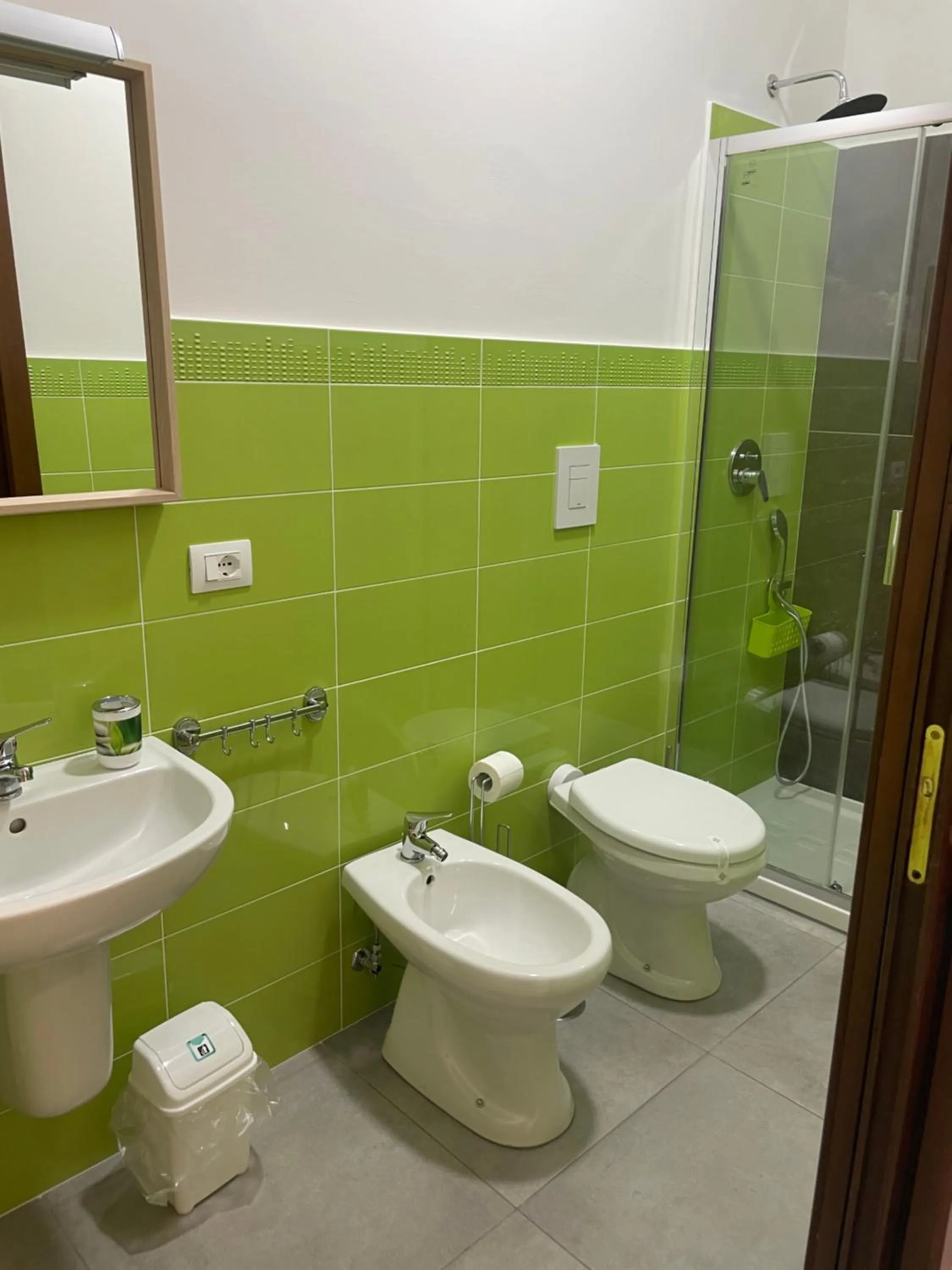 Toilet in B&B Sunset da carla