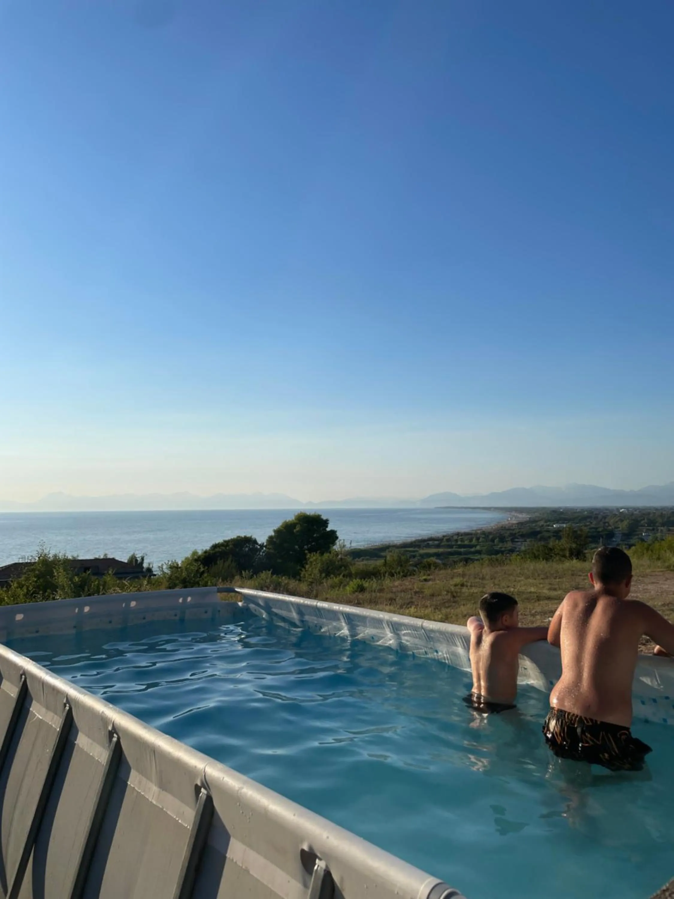 Swimming pool in B&B Sunset da carla