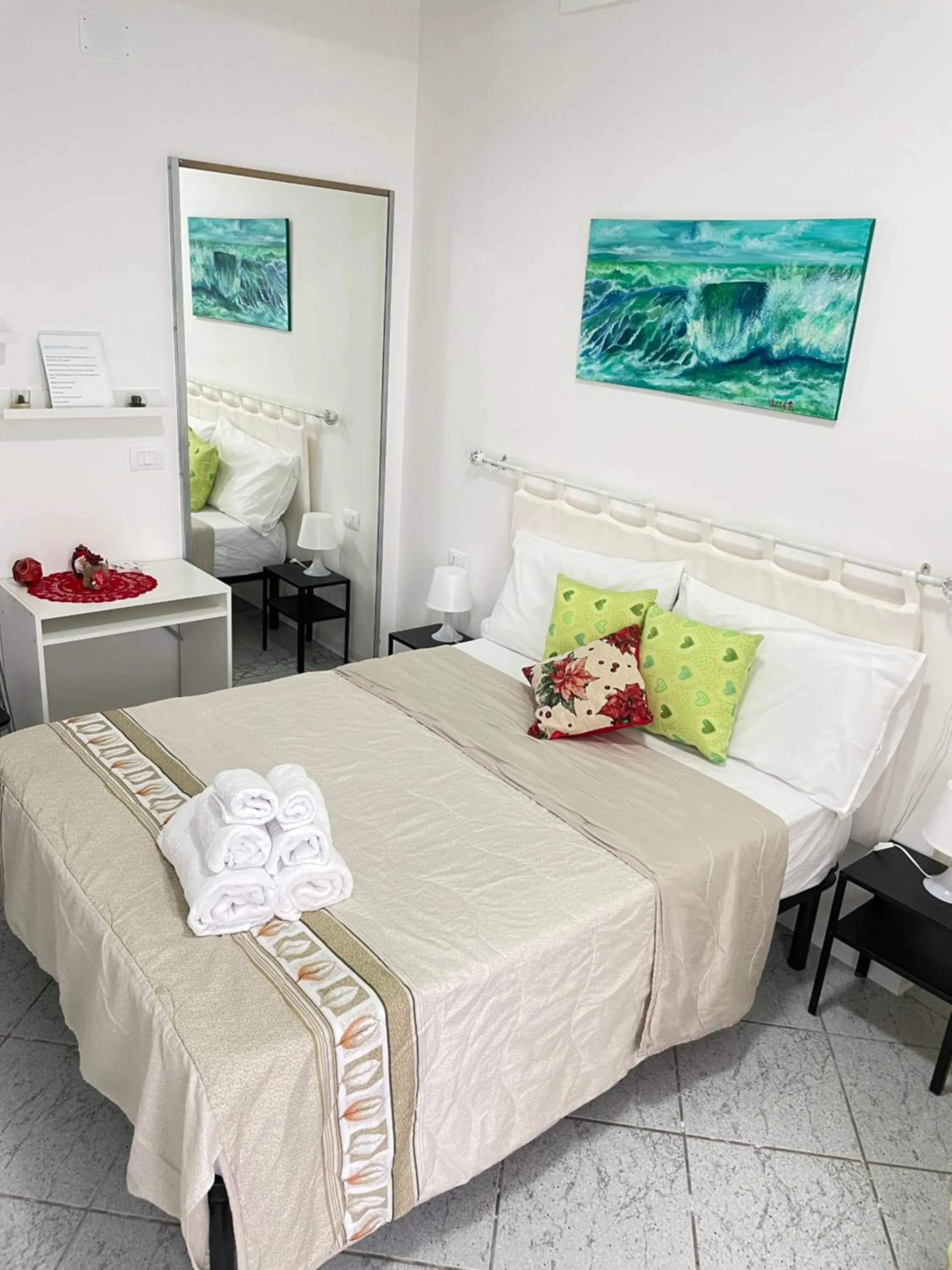 Bed in B&B Sunset da carla