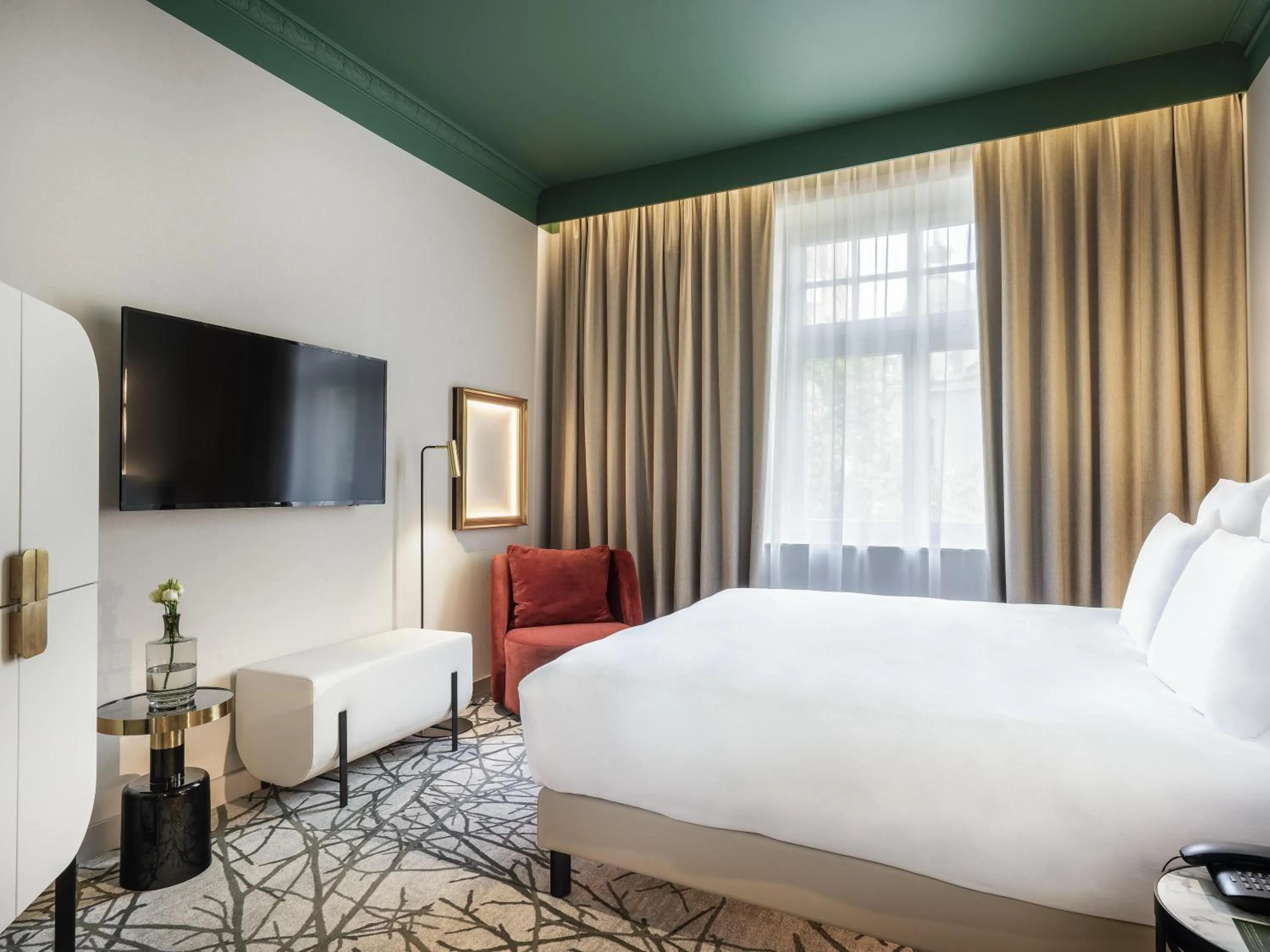 Bedroom, Bed in Rezydent Hotel Sopot - MGallery Collection