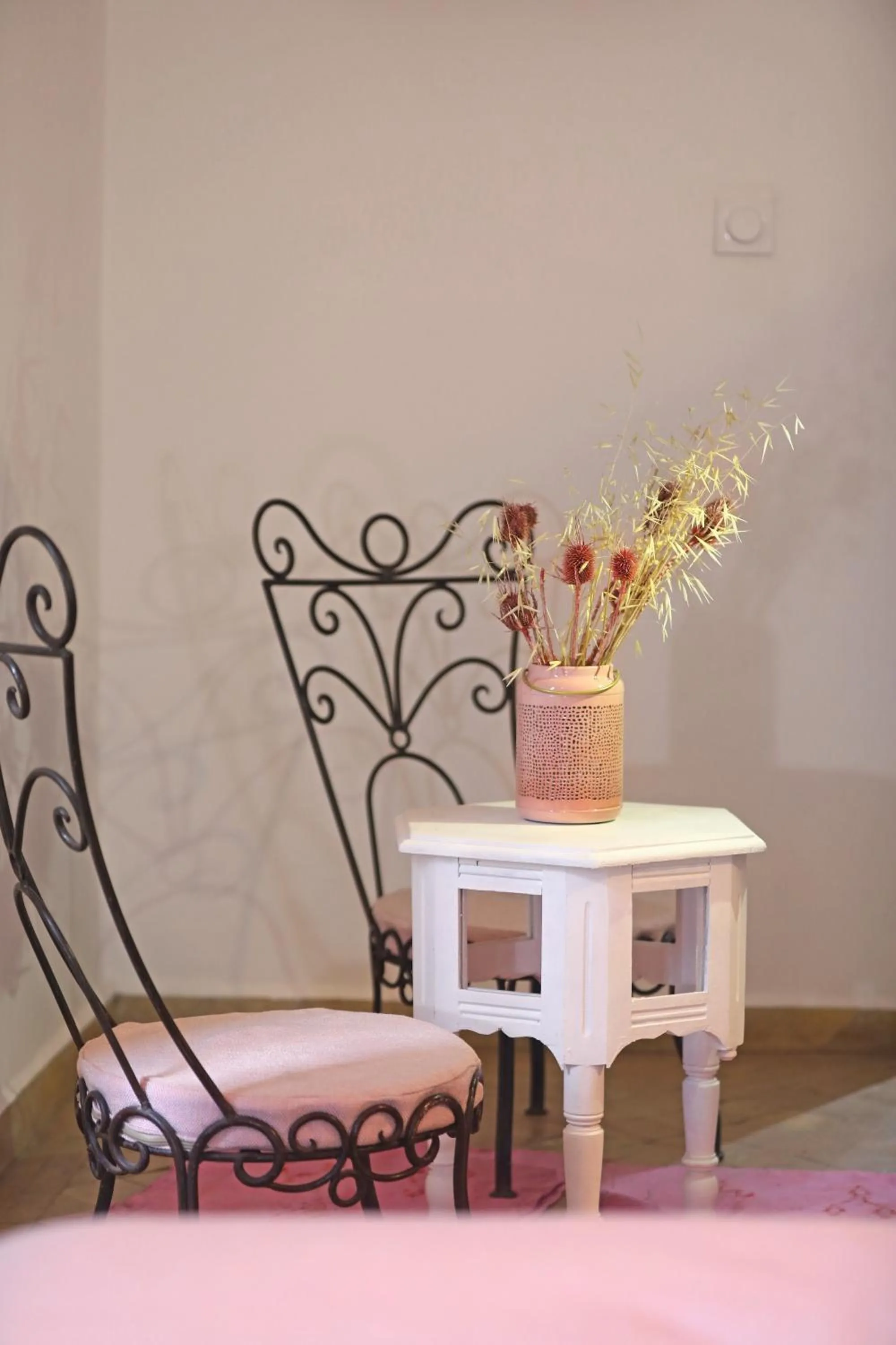 Decorative detail in Riad Amya & Spa