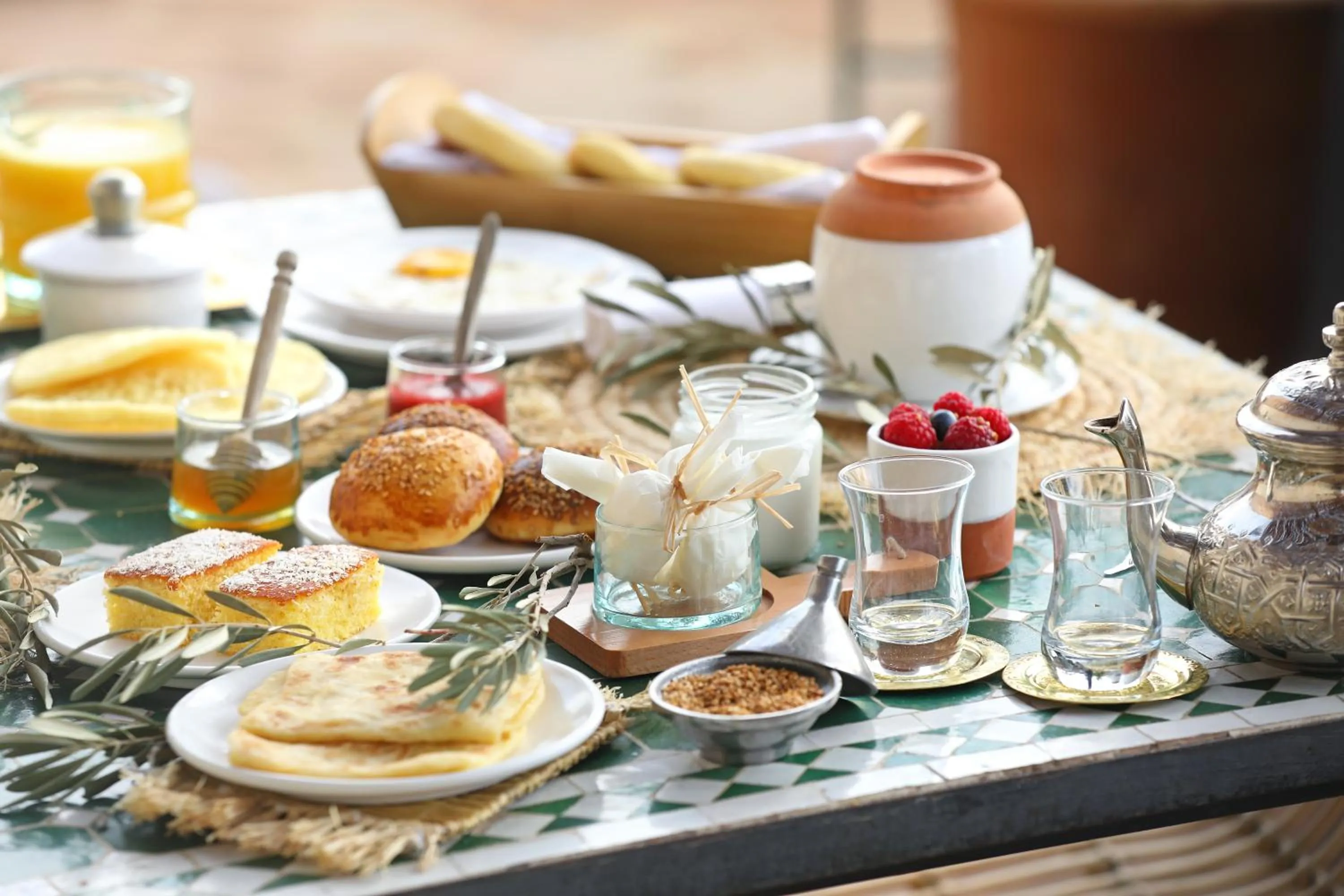 Breakfast in Riad Amya & Spa