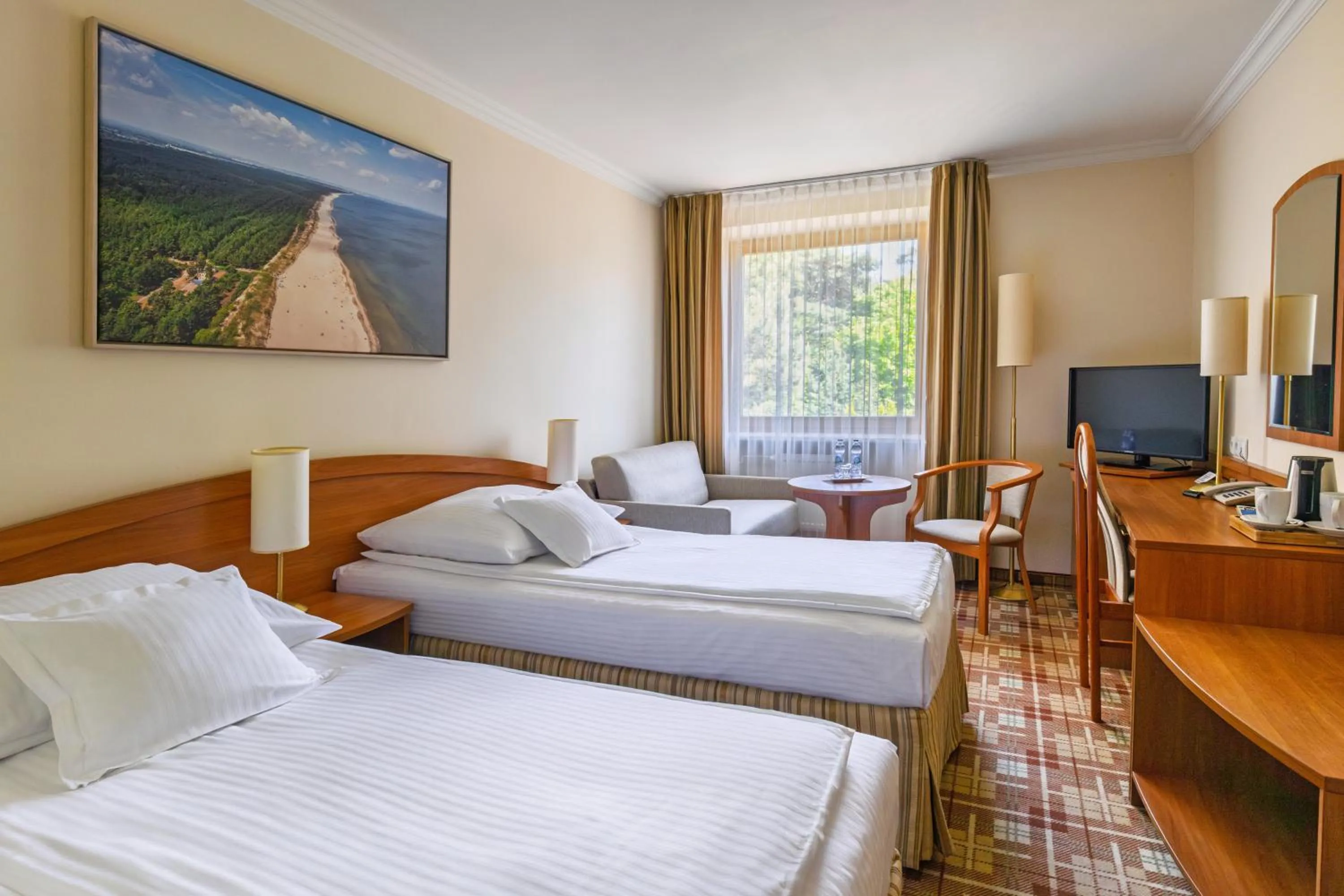 Bed in Hotel Bartan Gdansk Seaside