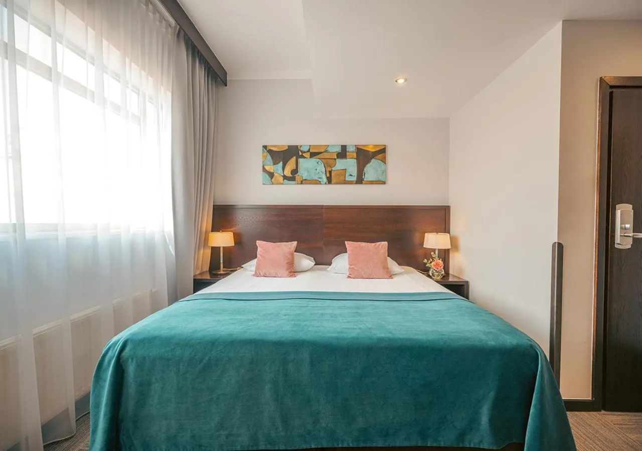 Bed in Europeum Hotel