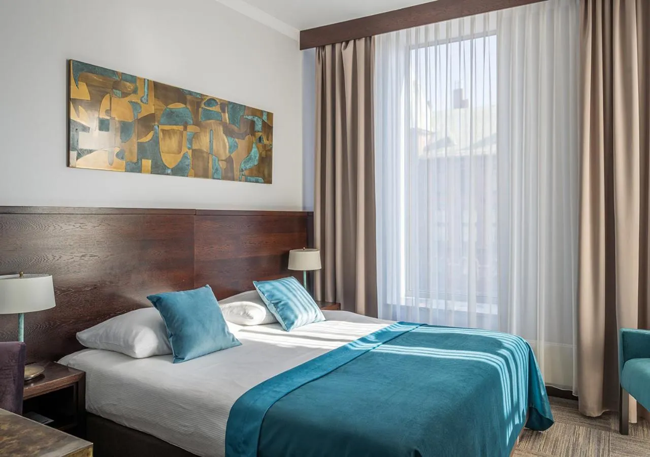 Bed in Europeum Hotel