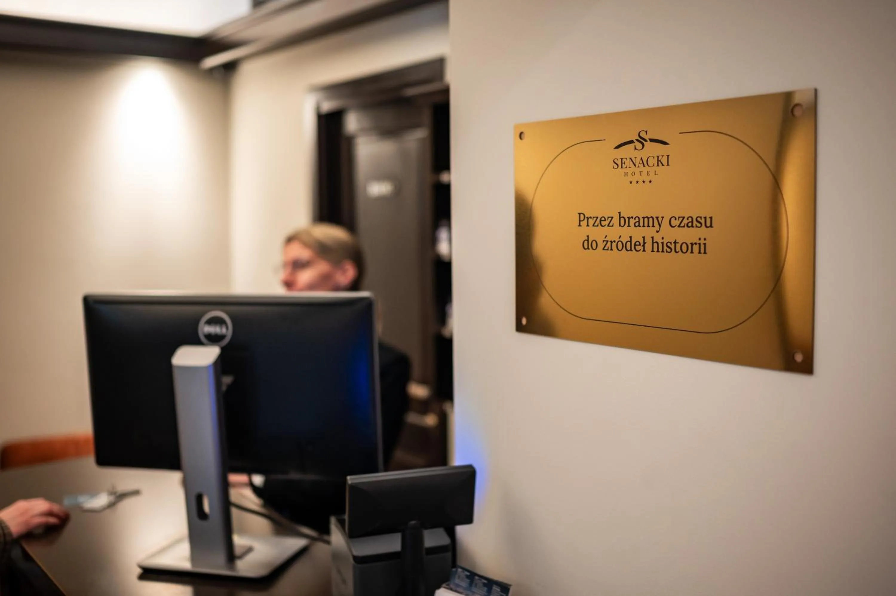 Property logo or sign in Hotel Senacki