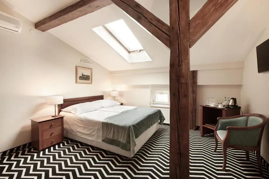 Bed in Hotel Senacki