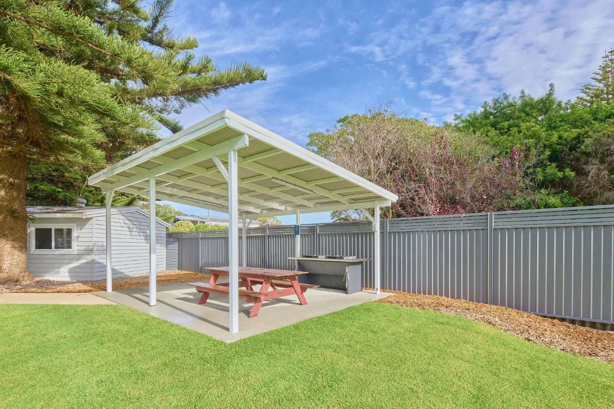BBQ facilities in RAC Esperance Holiday Park