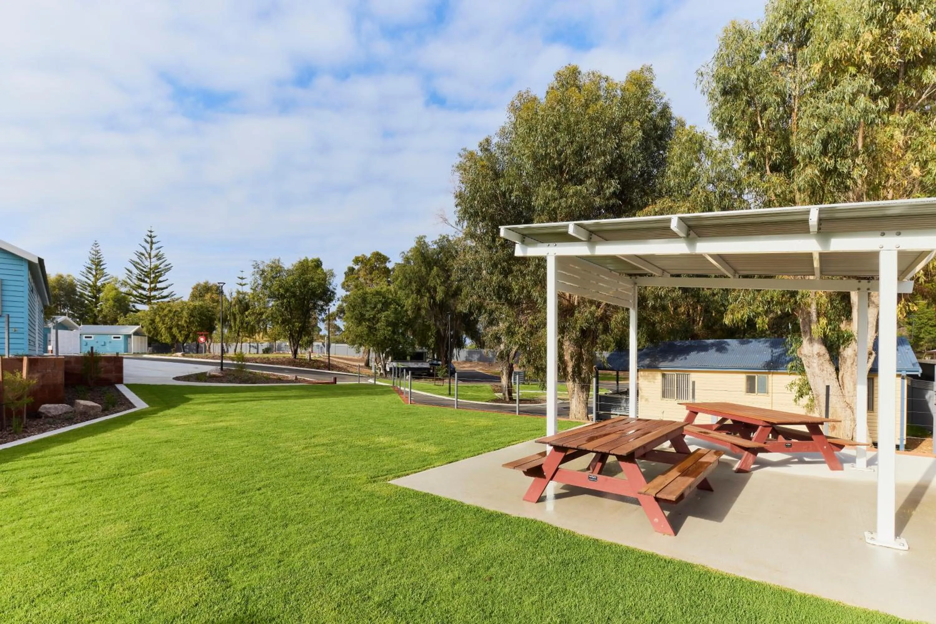 Patio in RAC Esperance Holiday Park