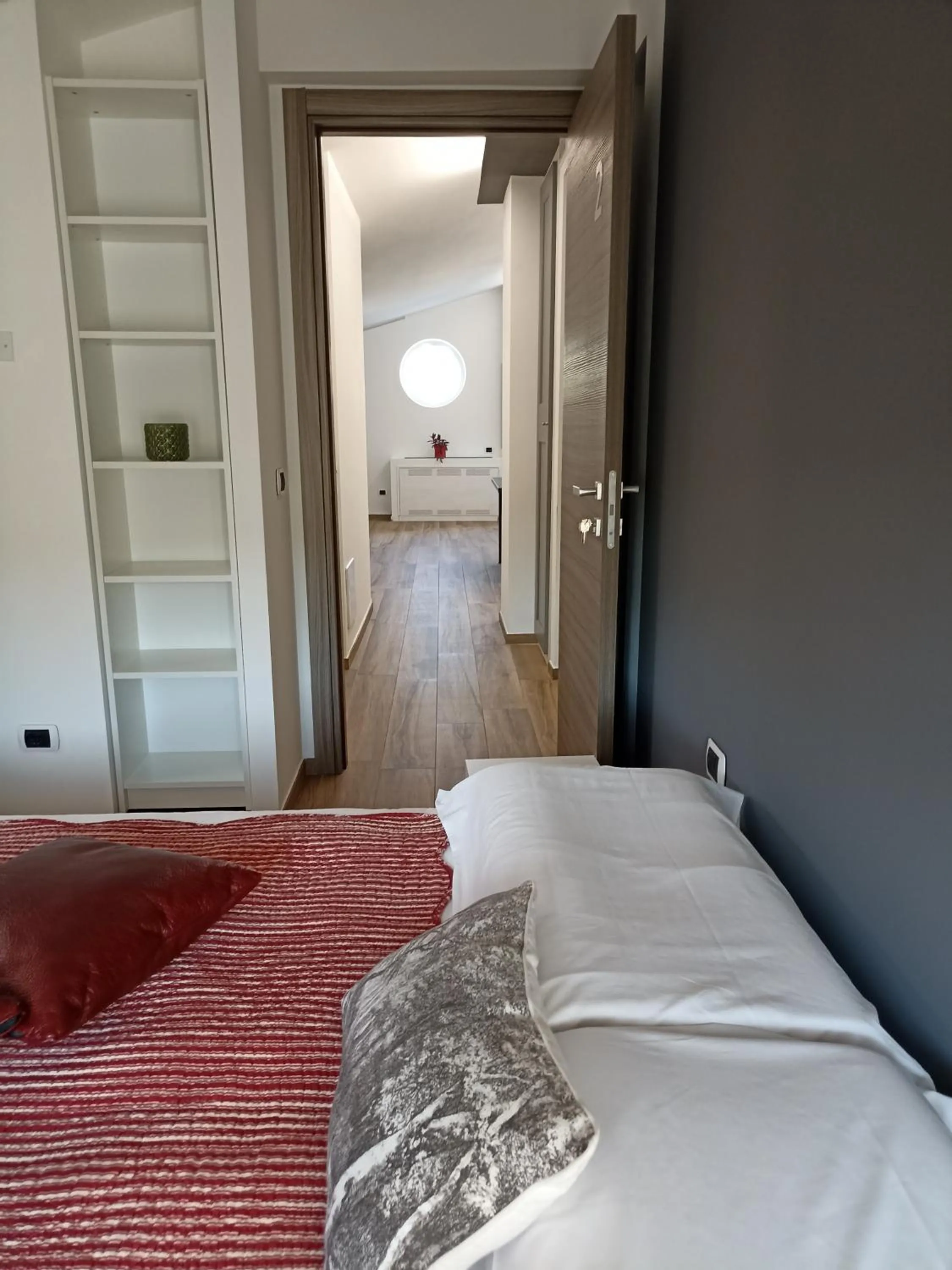 Bedroom, Bed in Attico al Gallitello