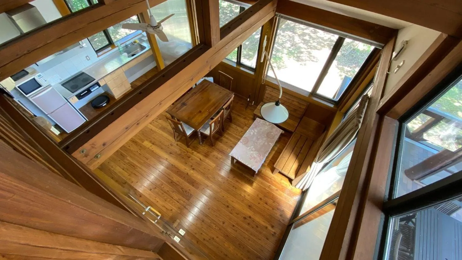 Living room in Tabinoteitaku Yakurai Cottage