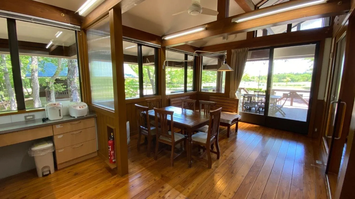 Dining area in Tabinoteitaku Yakurai Cottage