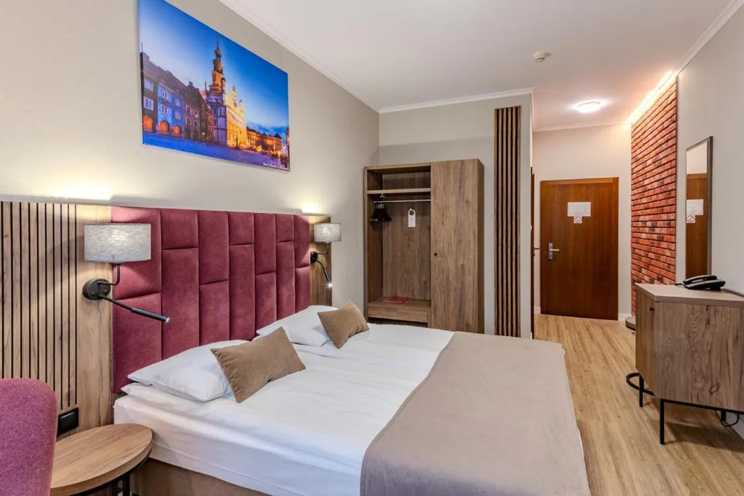 Bed in Hotel Topaz Poznań Centrum