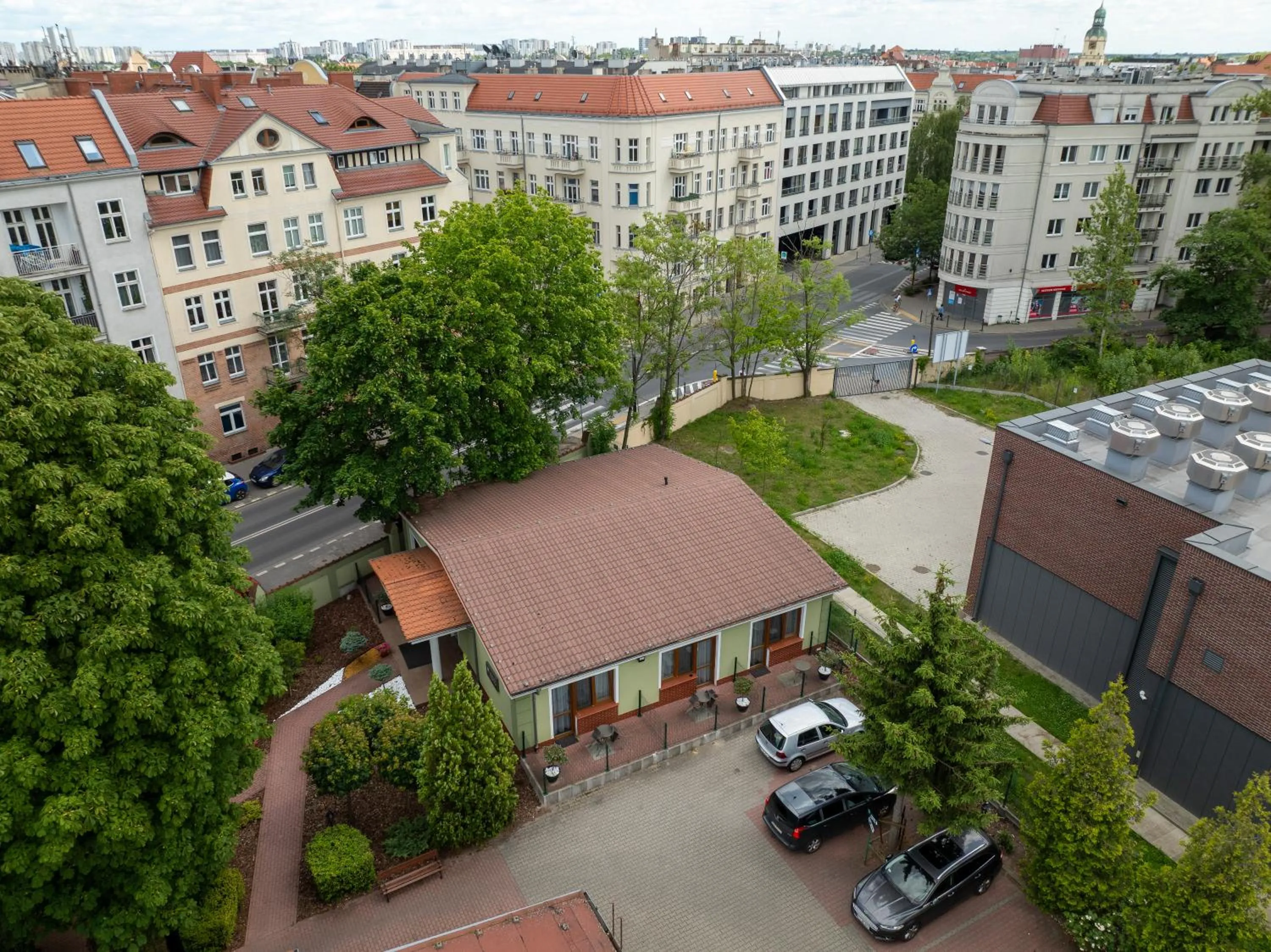 Property building in Hotel Topaz Poznań Centrum