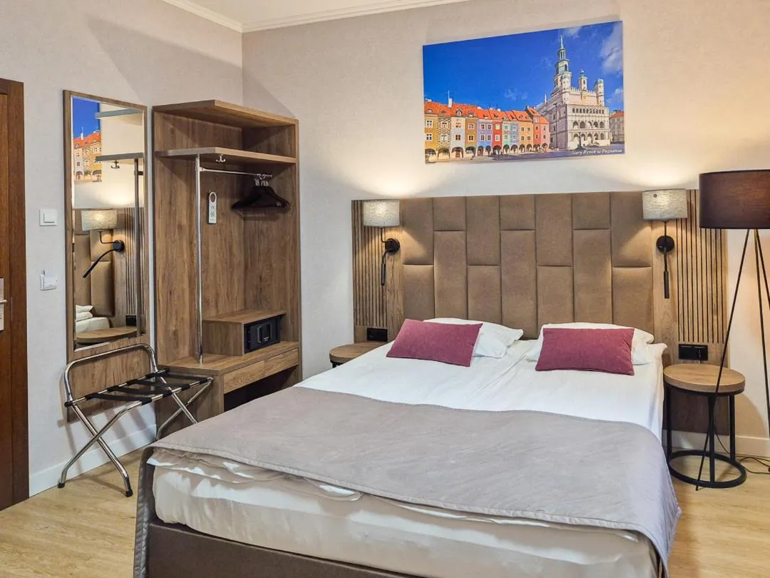 Bed in Hotel Topaz Poznań Centrum