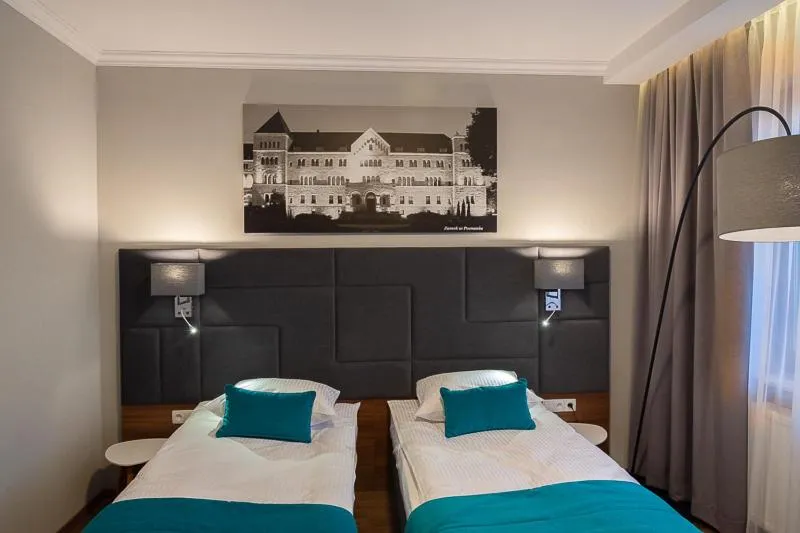 Photo of the whole room, Bed in Hotel Topaz Poznań Centrum