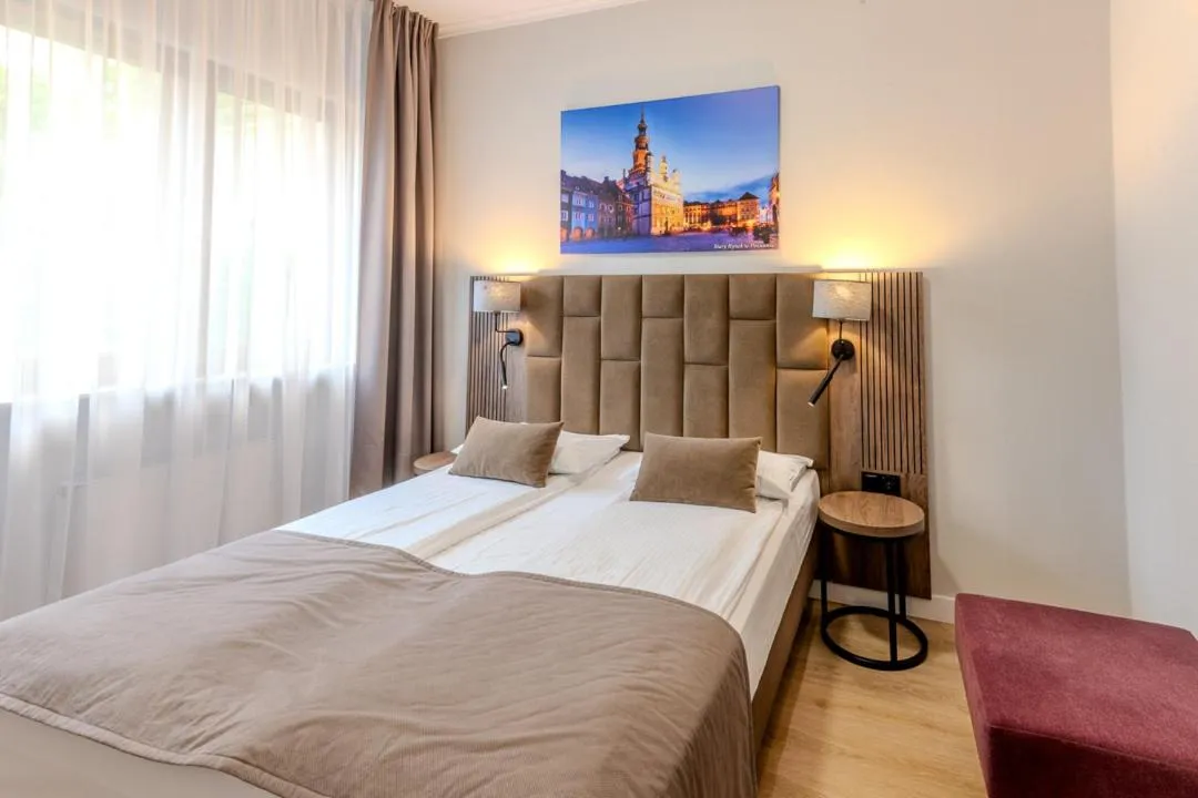 Bed in Hotel Topaz Poznań Centrum