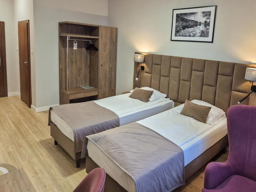 Bed in Hotel Topaz Poznań Centrum