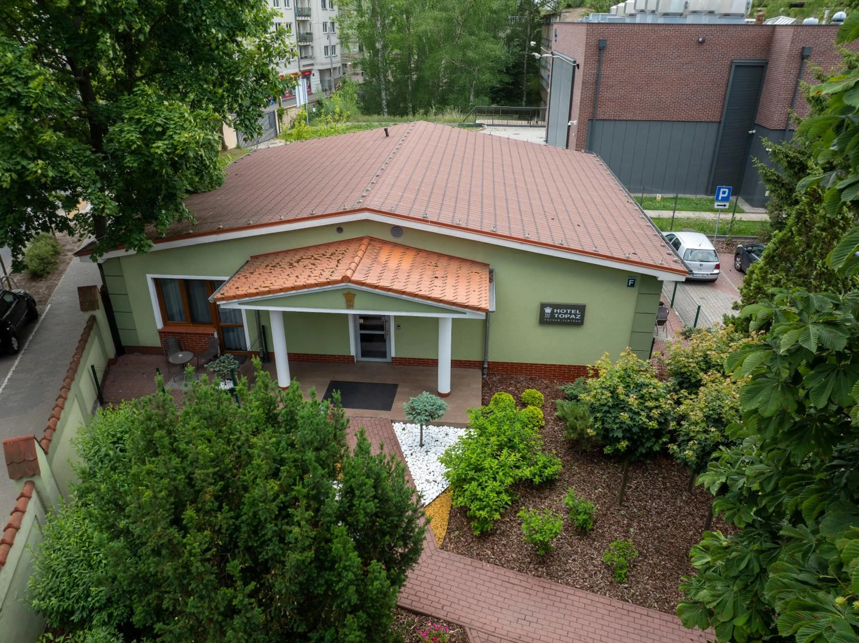 Property building in Hotel Topaz Poznań Centrum