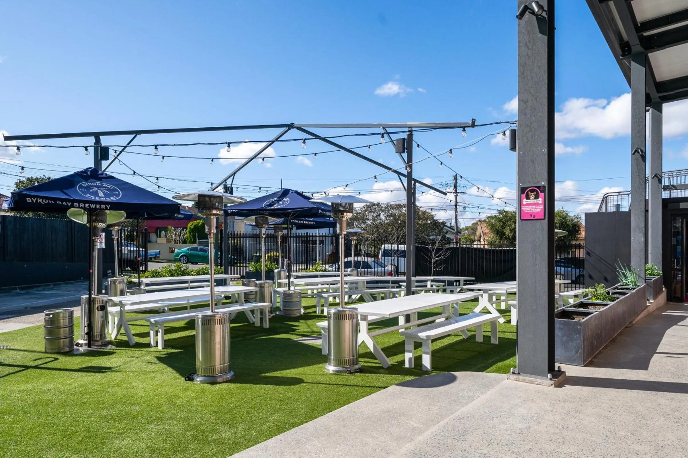Garden in Illinois Hotel