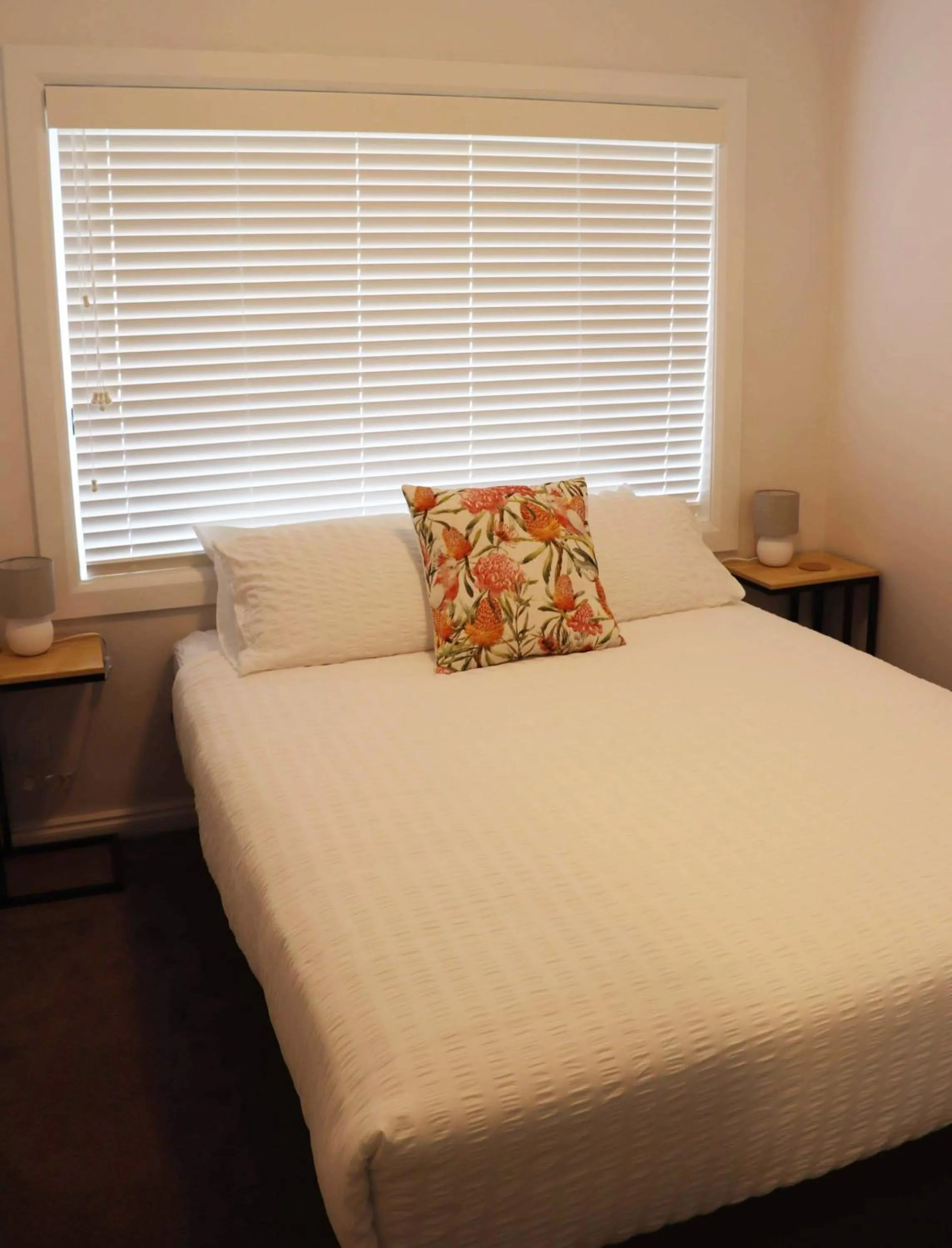 Bed in Illinois Hotel