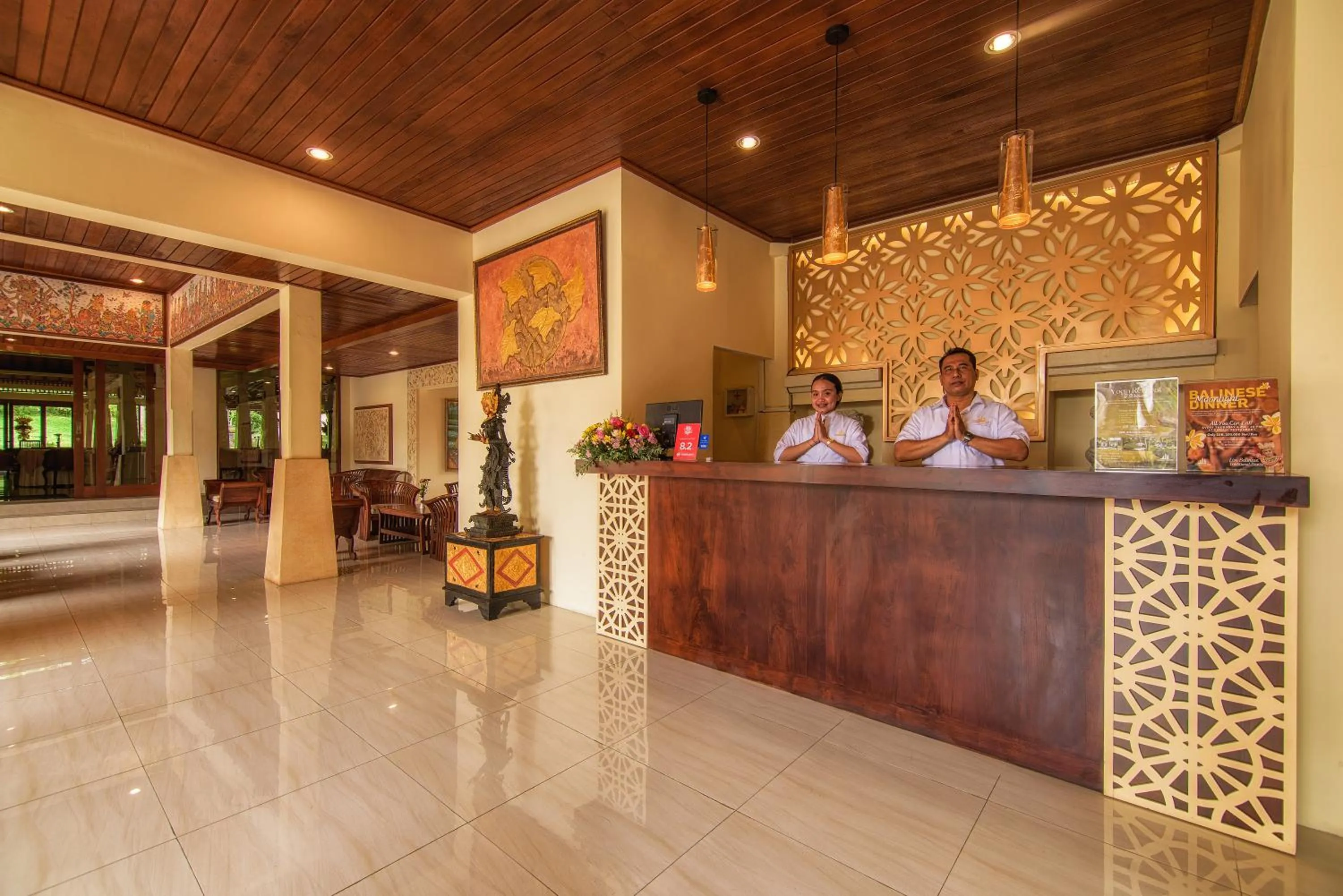 Lobby or reception in Champlung Sari Villa & Spa Ubud