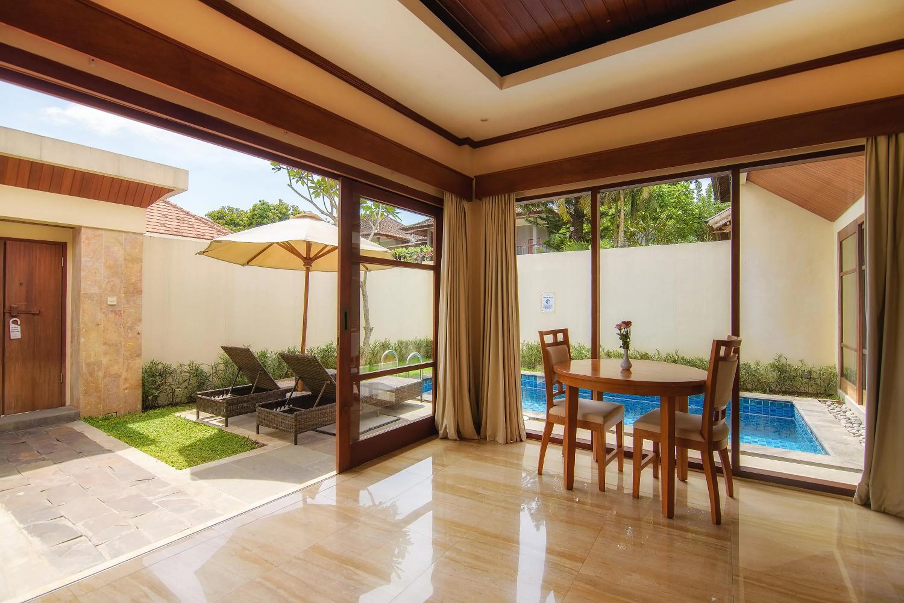 Pool view in Champlung Sari Villa & Spa Ubud