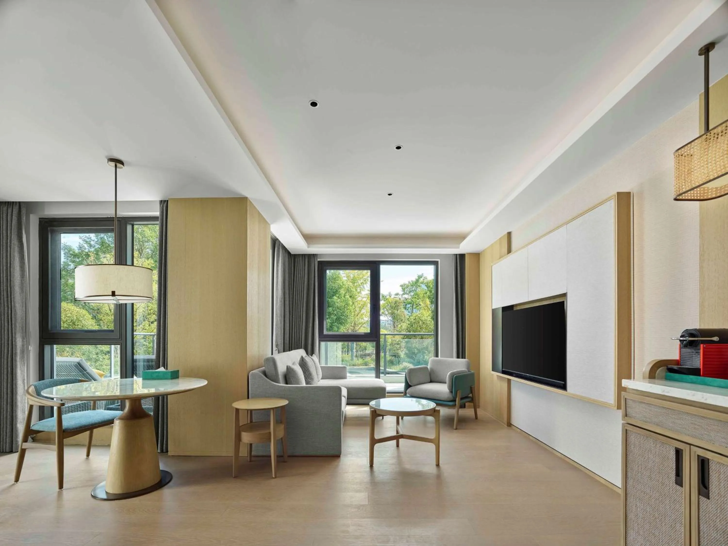 Living room in Doubletree By Hilton Taizhou Shenxianju