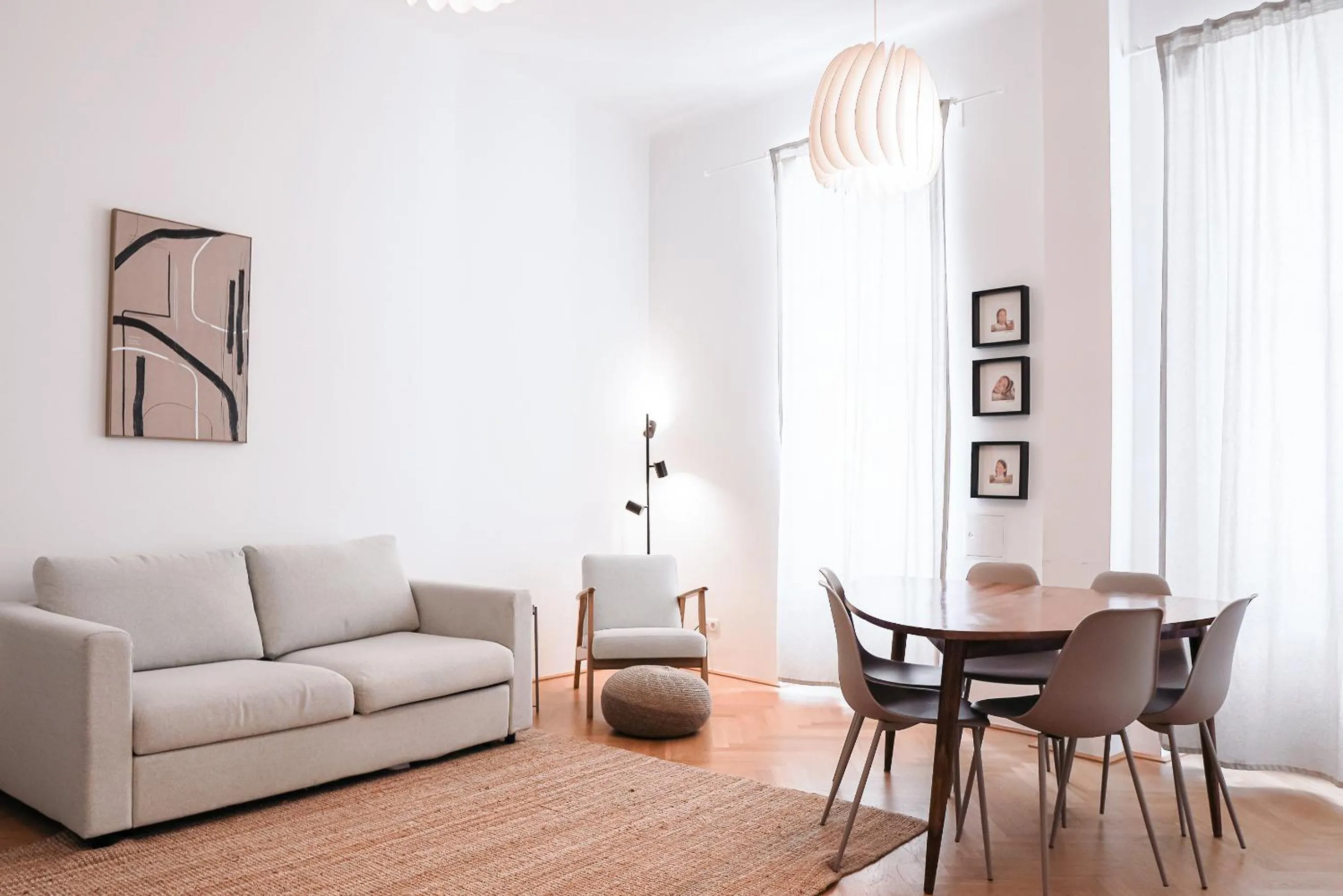 Living room in HeyMi Apartments Zentagasse