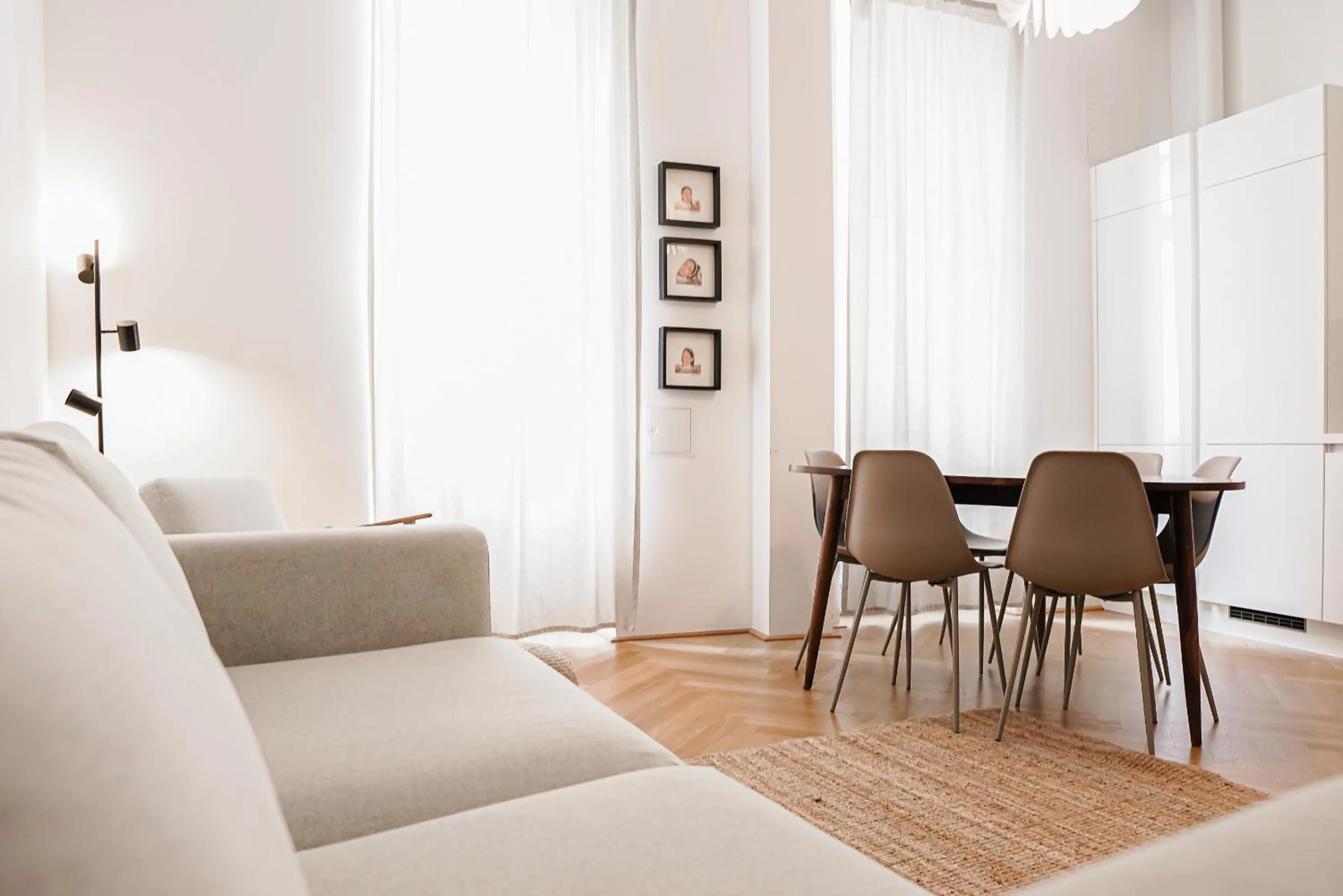 Living room in HeyMi Apartments Zentagasse