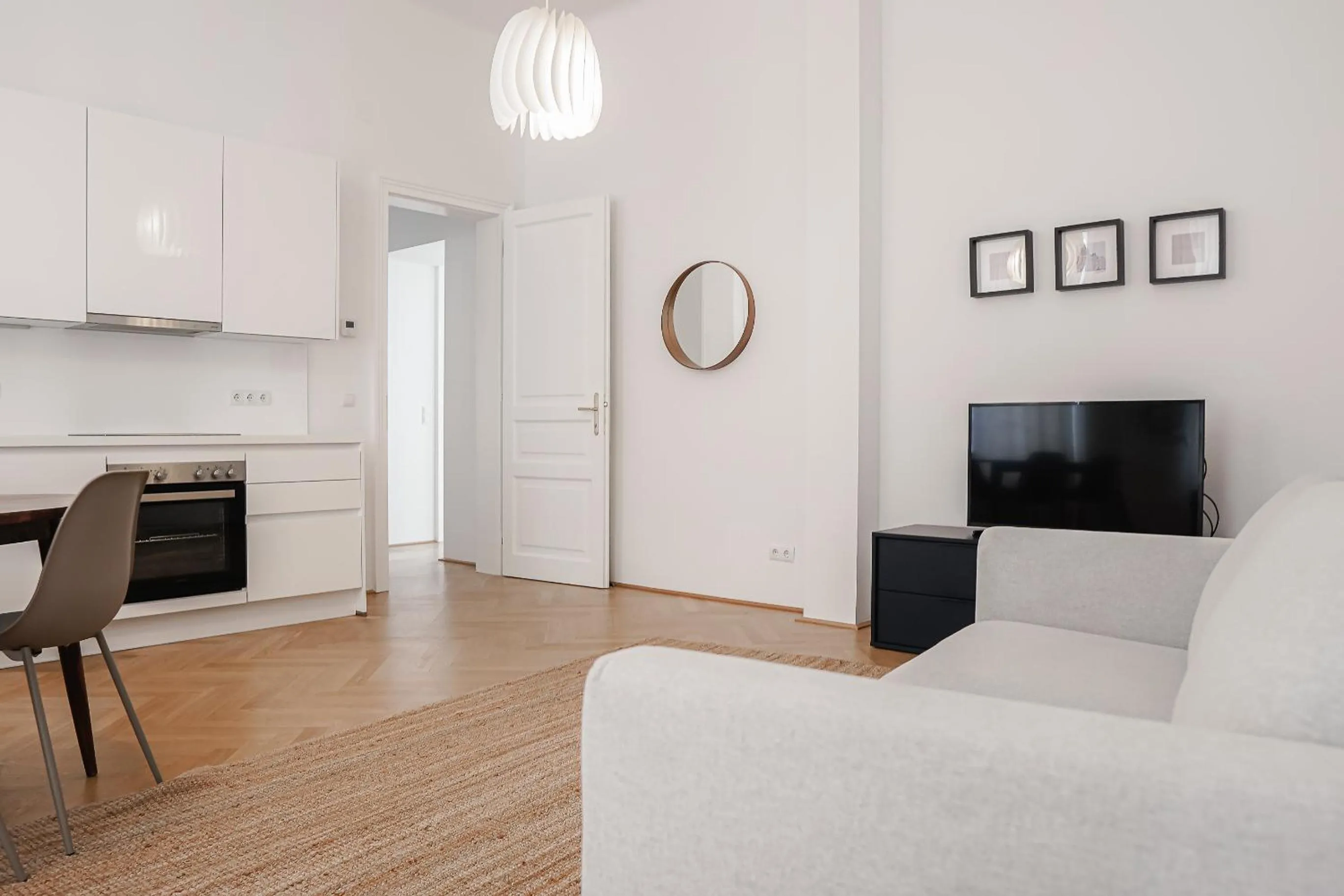 Living room in HeyMi Apartments Zentagasse