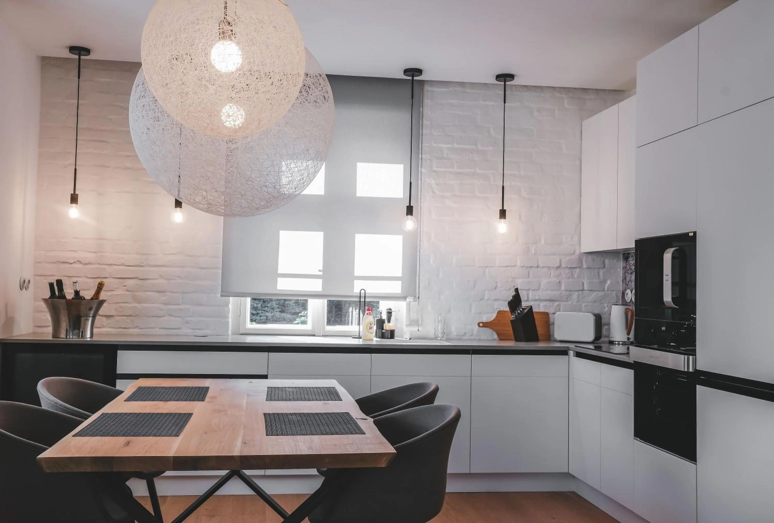 Dining area in Vila Pražská