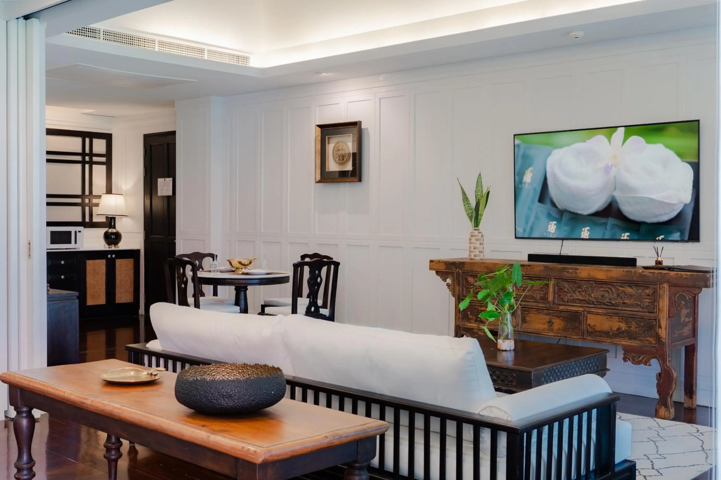 Living room in Siri Village Chiang Mai