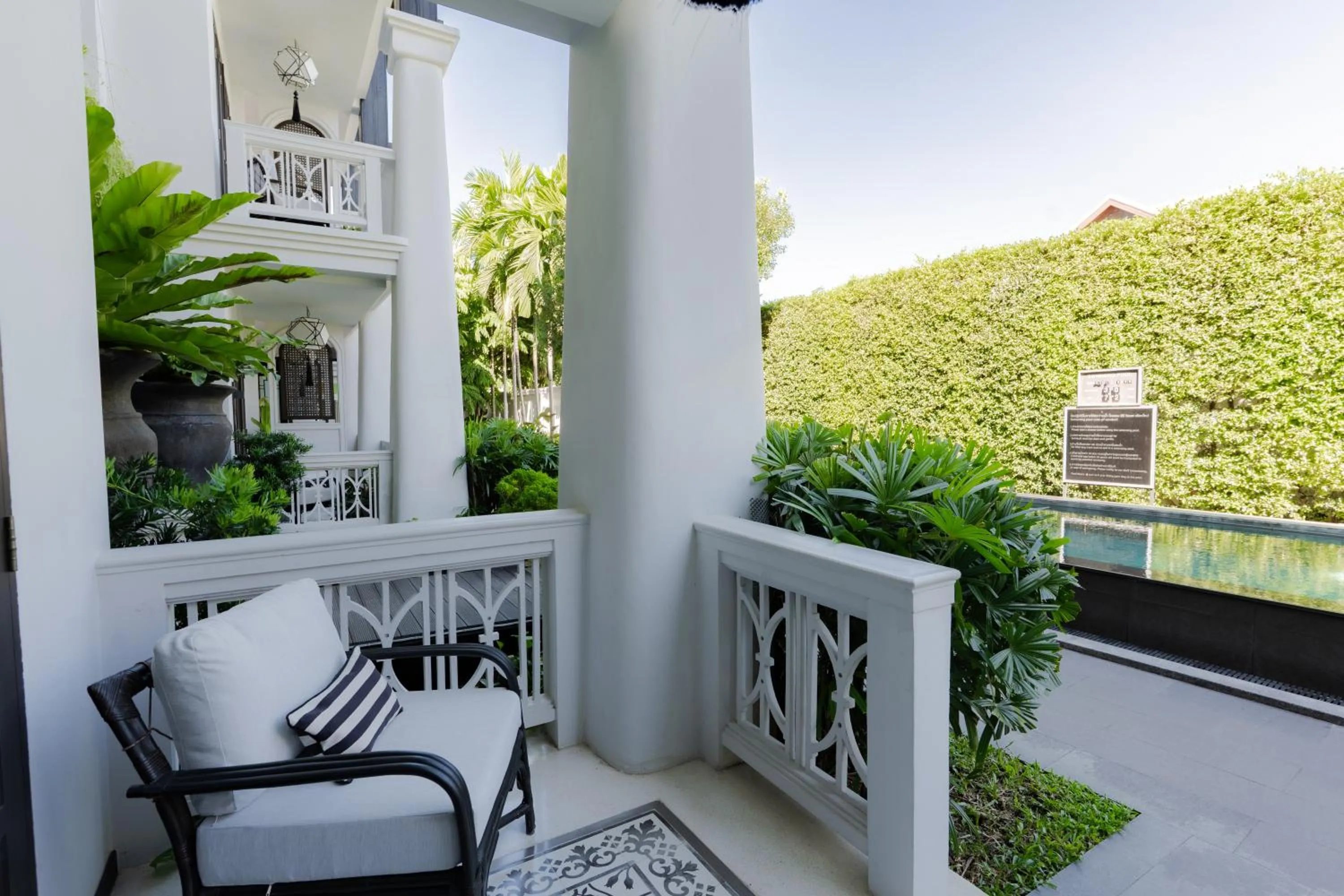 Balcony/Terrace in Siri Village Chiang Mai
