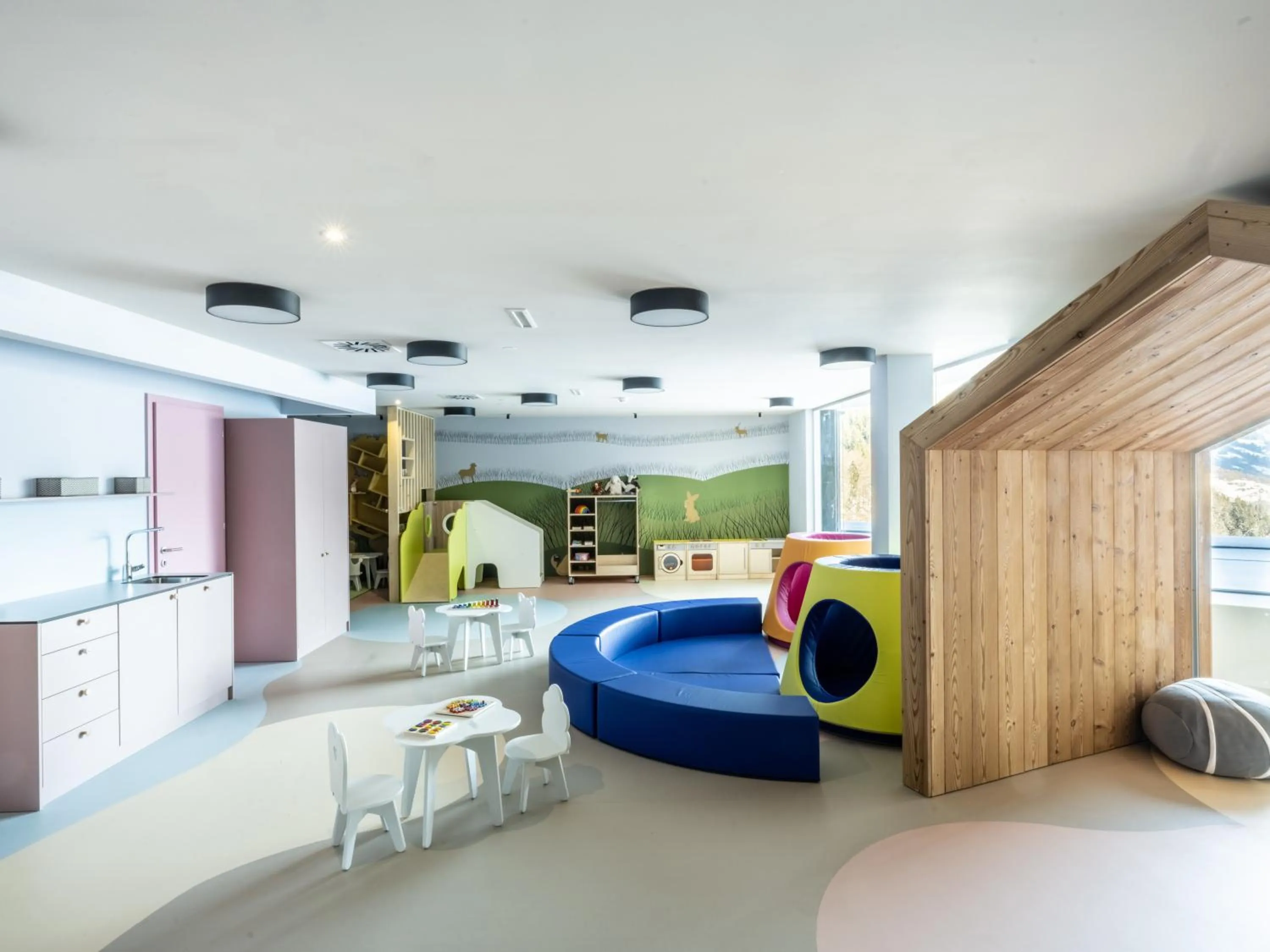 Children play ground in Falkensteiner Family Hotel Montafon - The Leading Hotels of the World