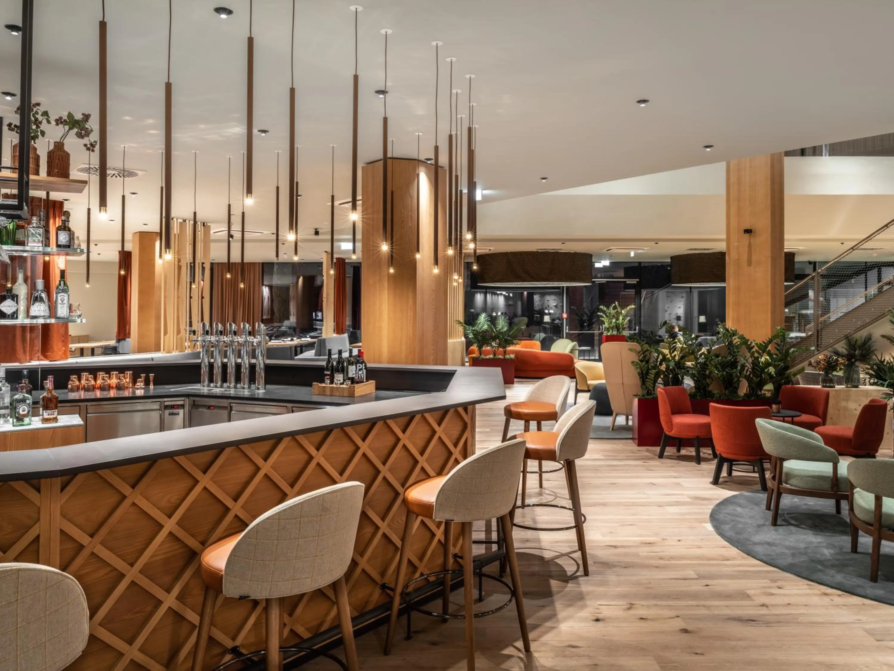 Lounge or bar in Falkensteiner Family Hotel Montafon - The Leading Hotels of the World