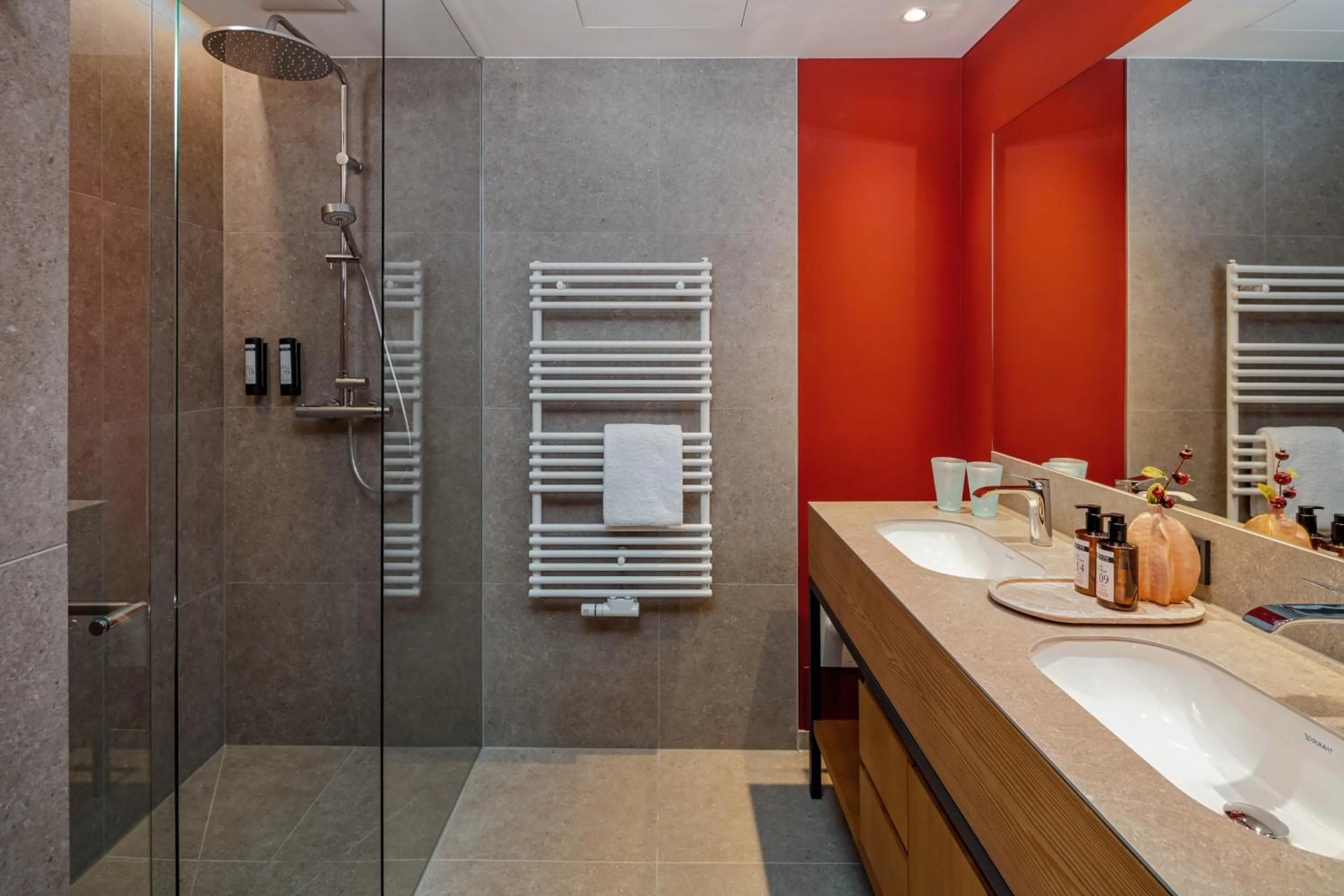 Shower in Falkensteiner Family Hotel Montafon - The Leading Hotels of the World