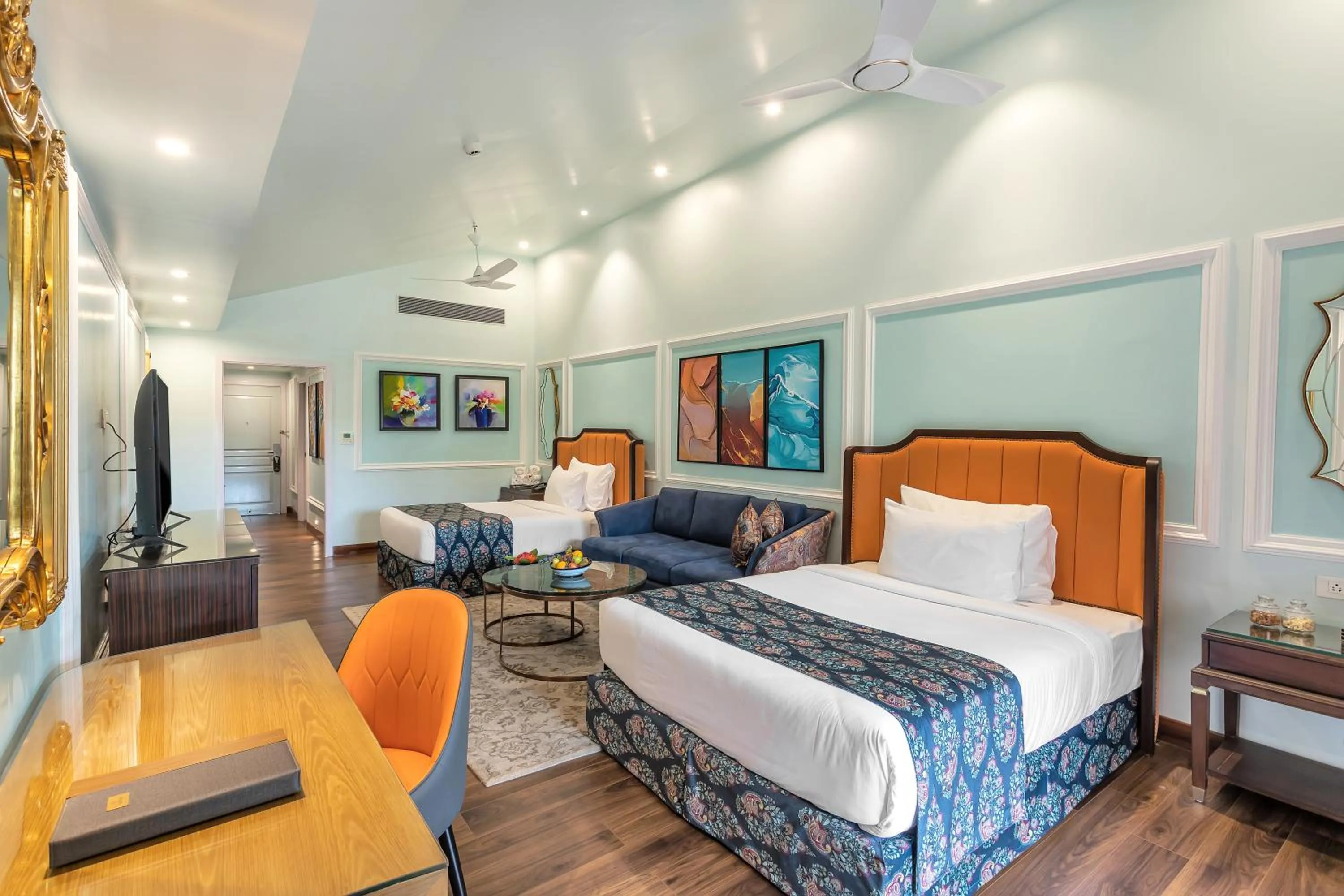 Bedroom, Bed in Mayfair On Sea, Morjim Beach, Goa